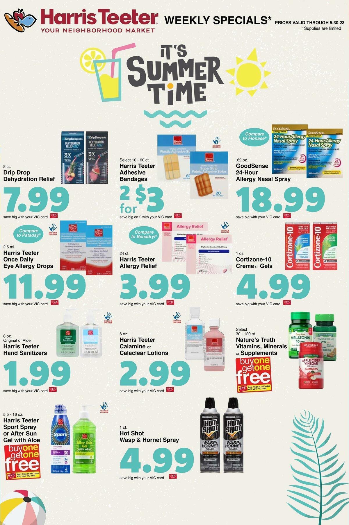 Harris Teeter Weekly Ad from May 24