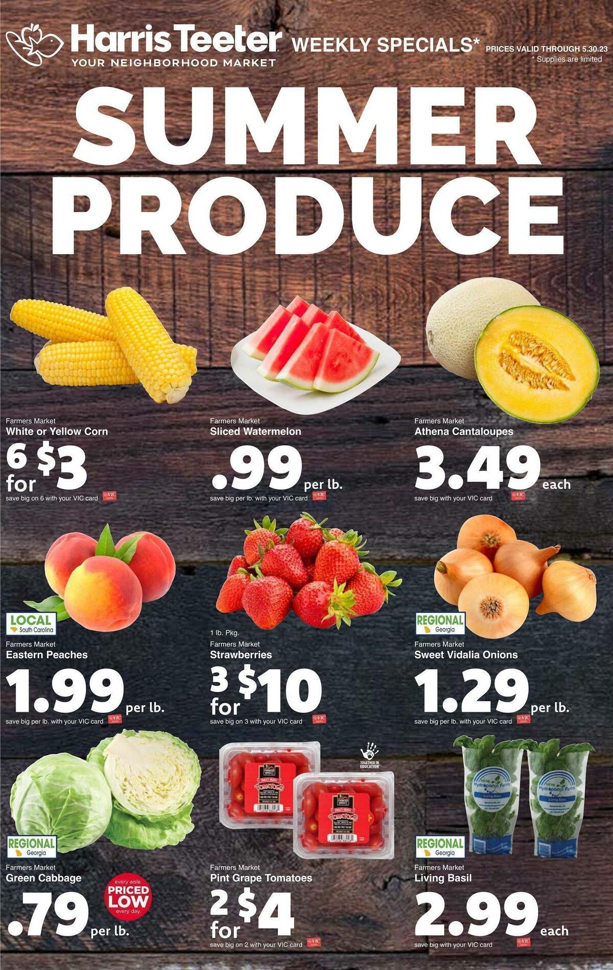 Harris Teeter Weekly Ad from May 24