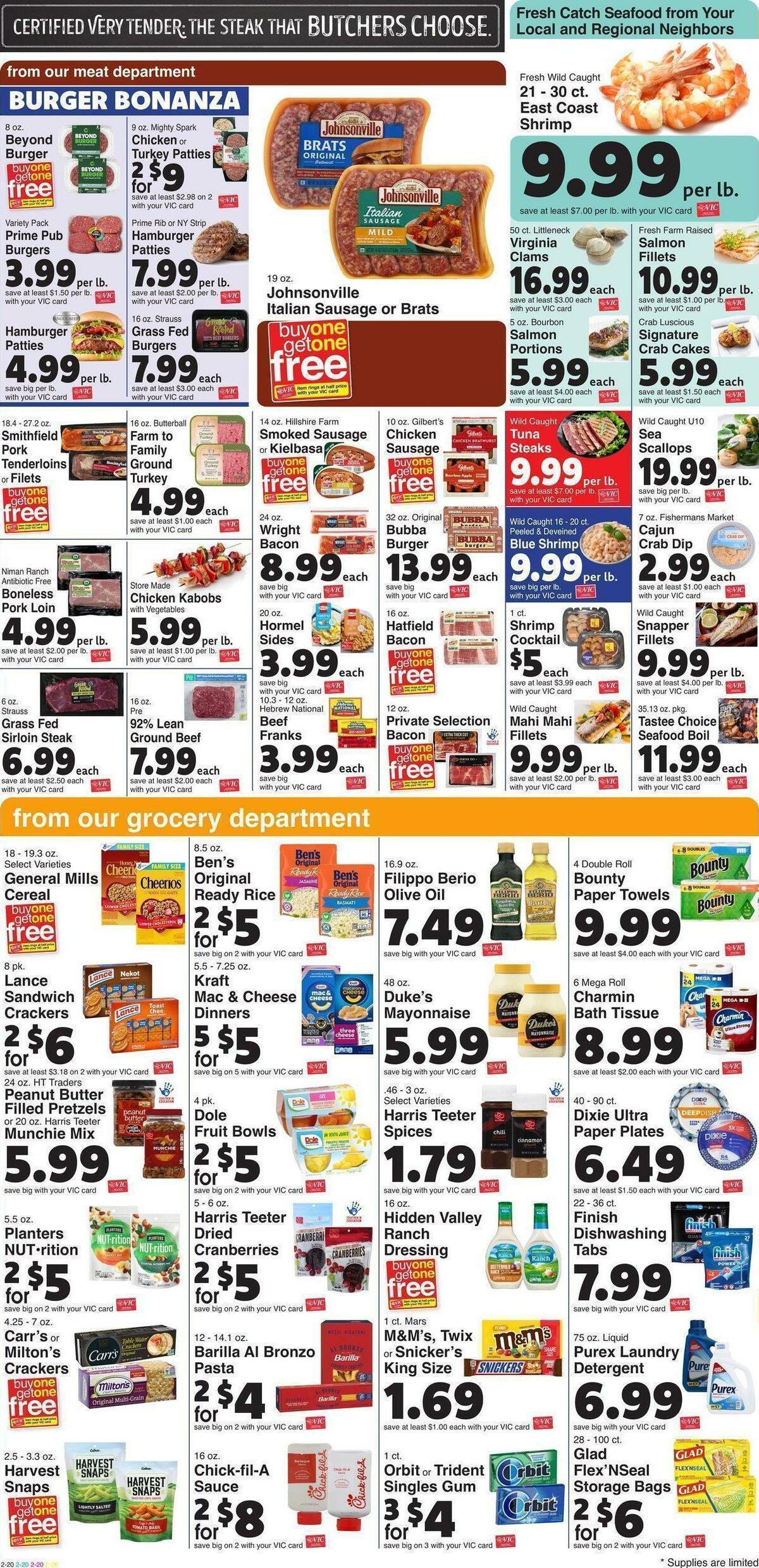 Harris Teeter Weekly Ad from May 24
