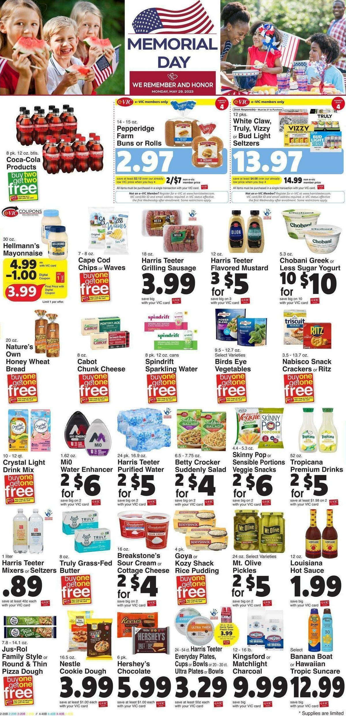 Harris Teeter Weekly Ad from May 24