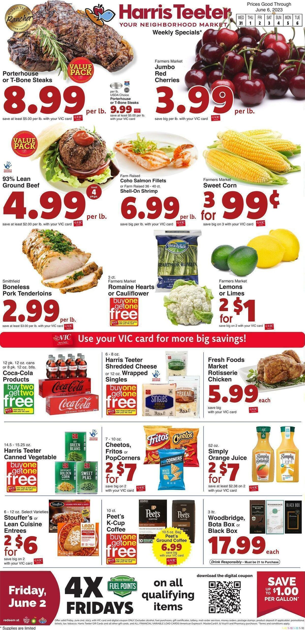Harris Teeter Weekly Ad from May 31