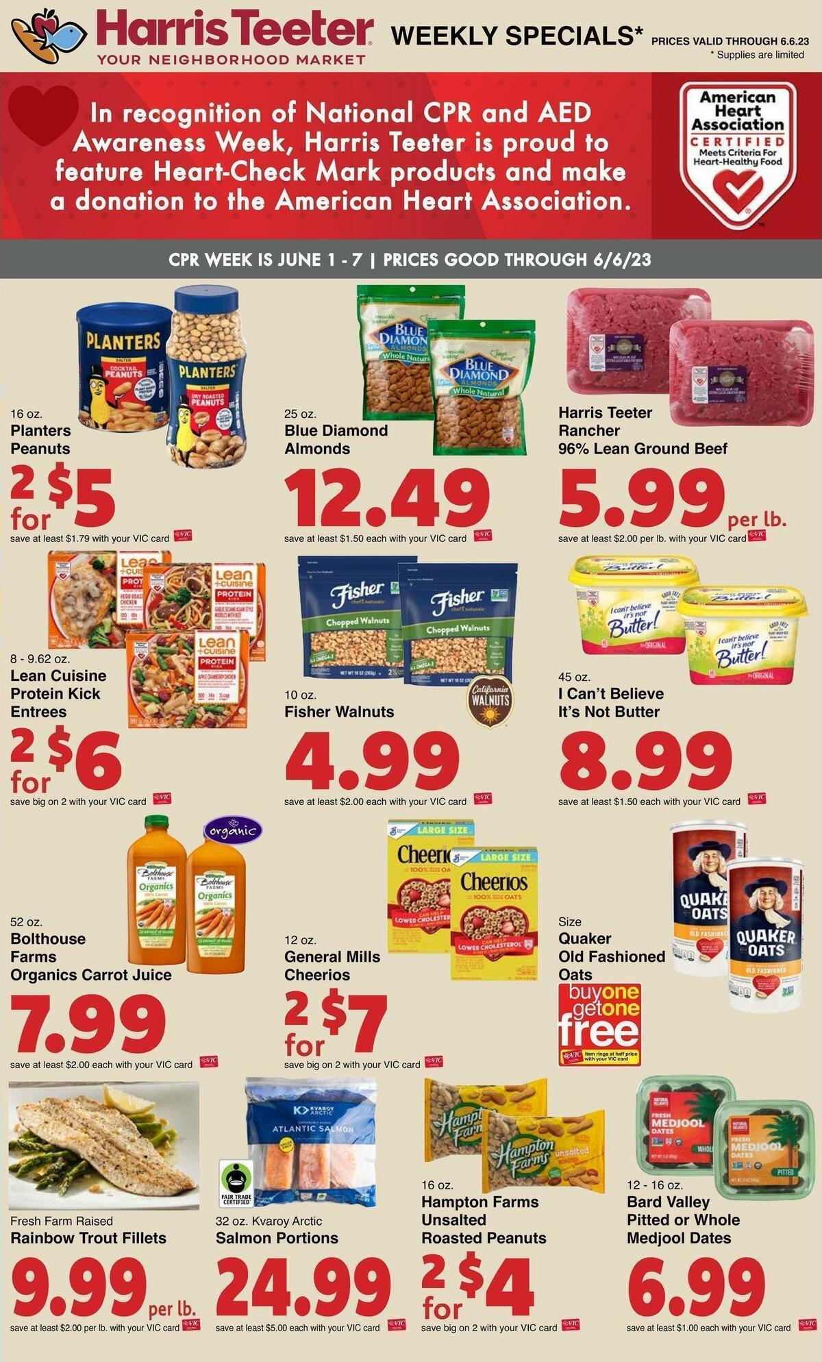 Harris Teeter Weekly Ad from May 31