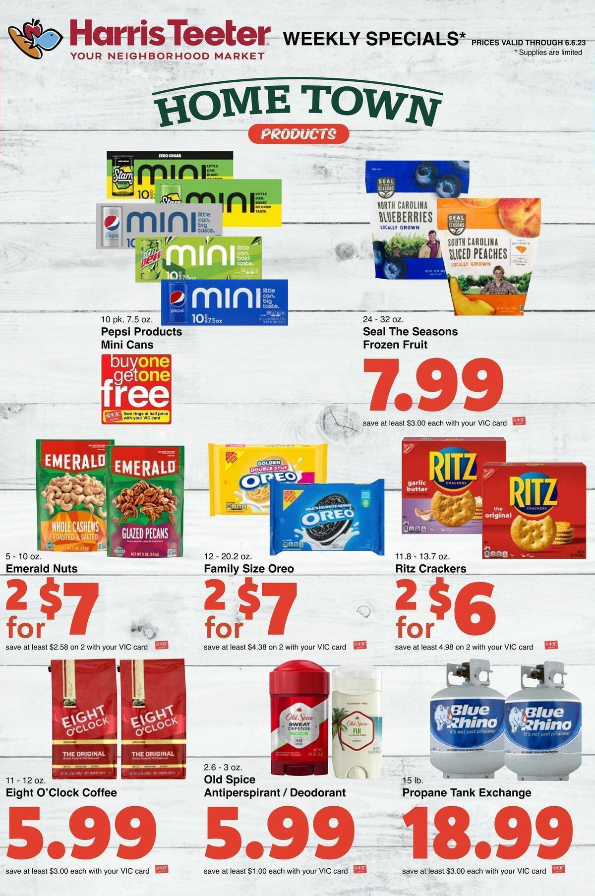 Harris Teeter Weekly Ad from May 31