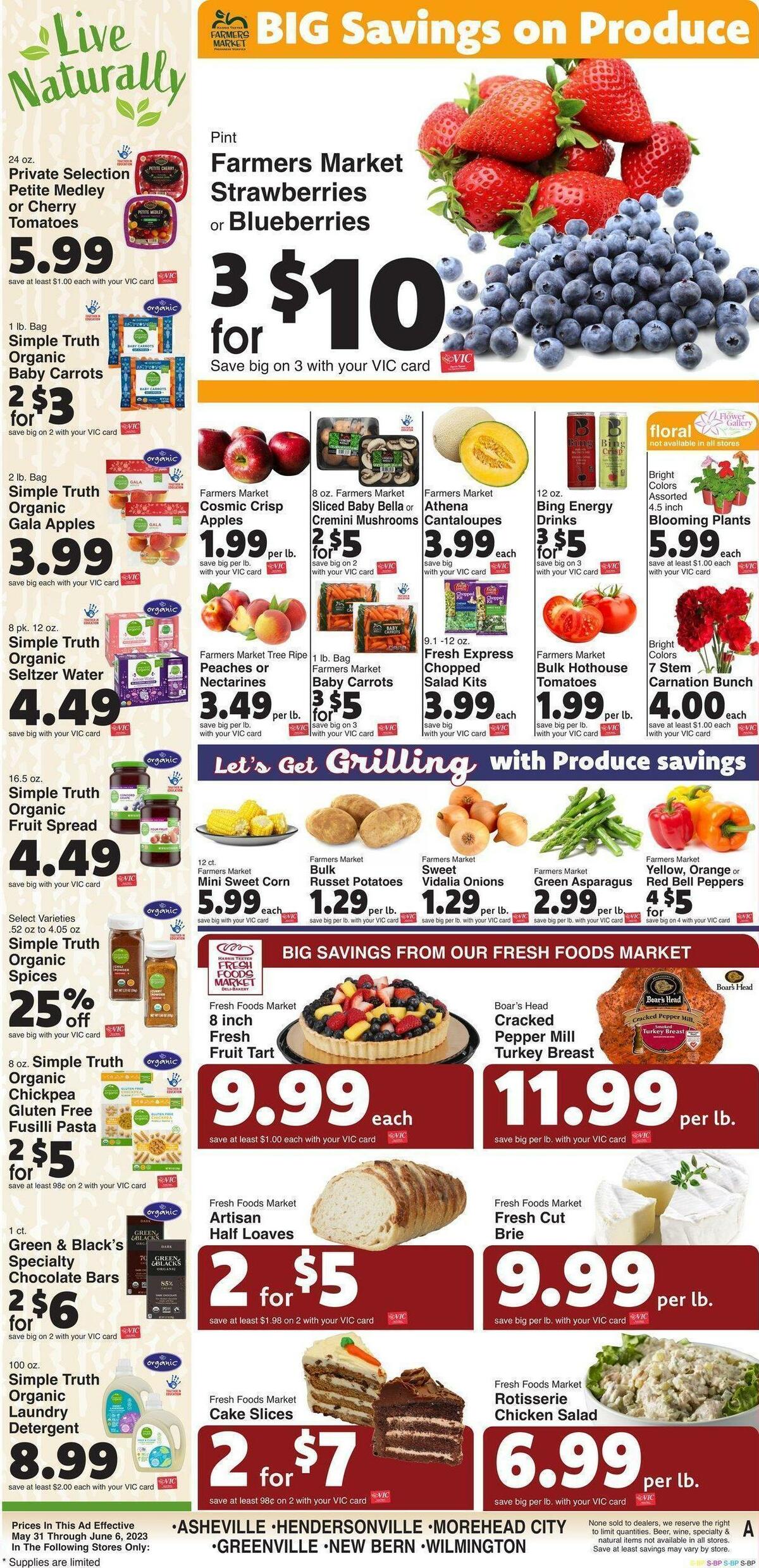 Harris Teeter Weekly Ad from May 31