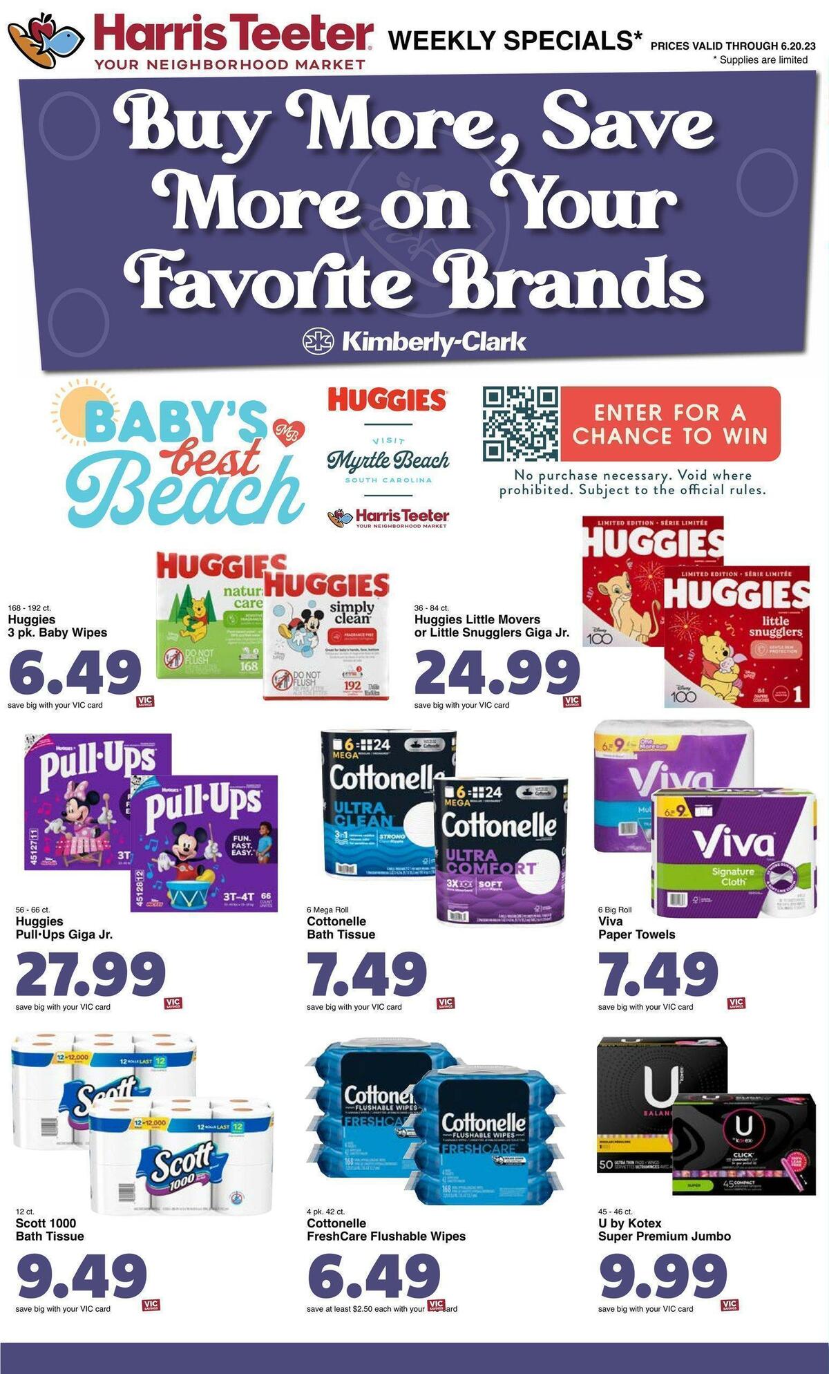 Harris Teeter Weekly Ad from June 14