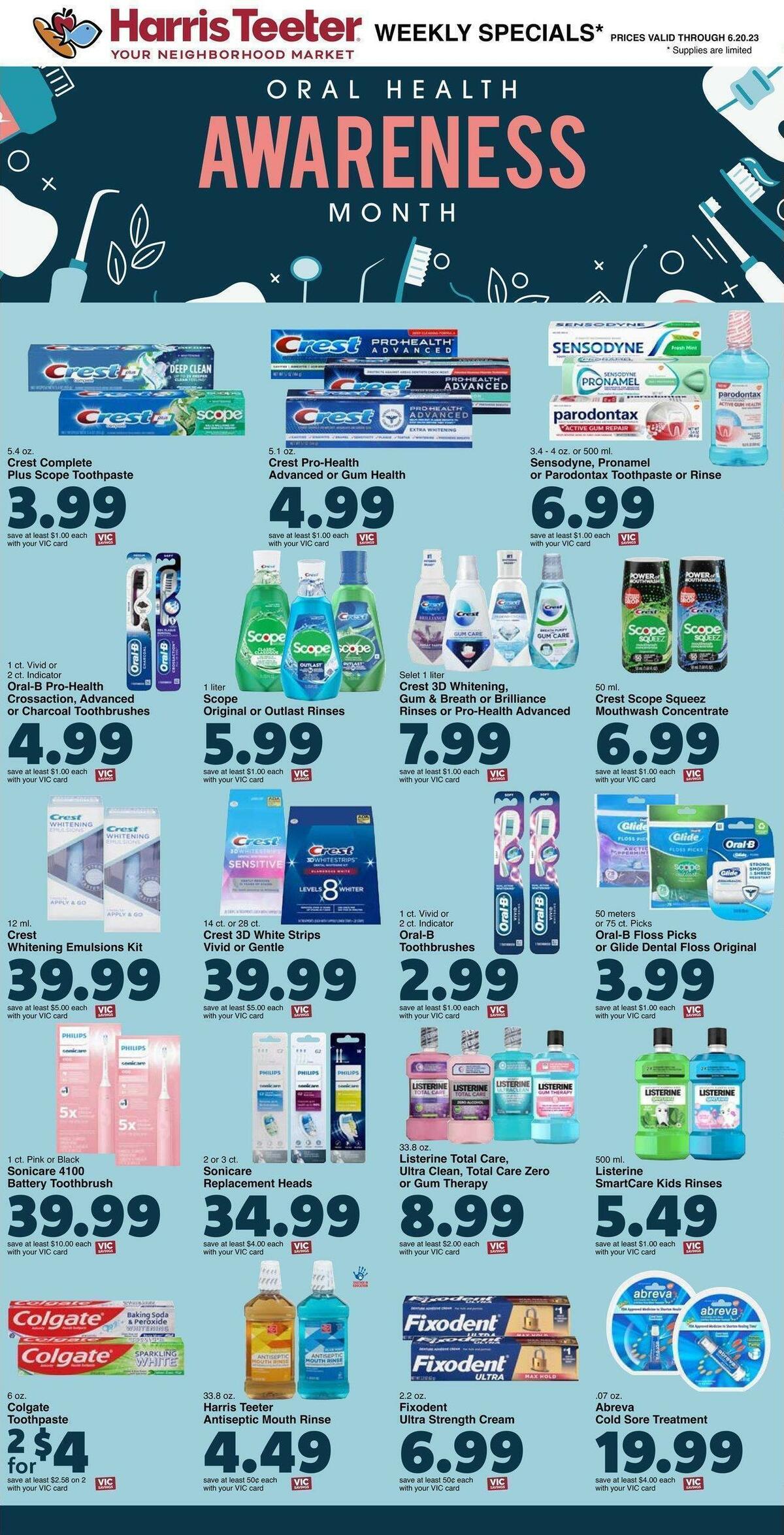 Harris Teeter Weekly Ad from June 14