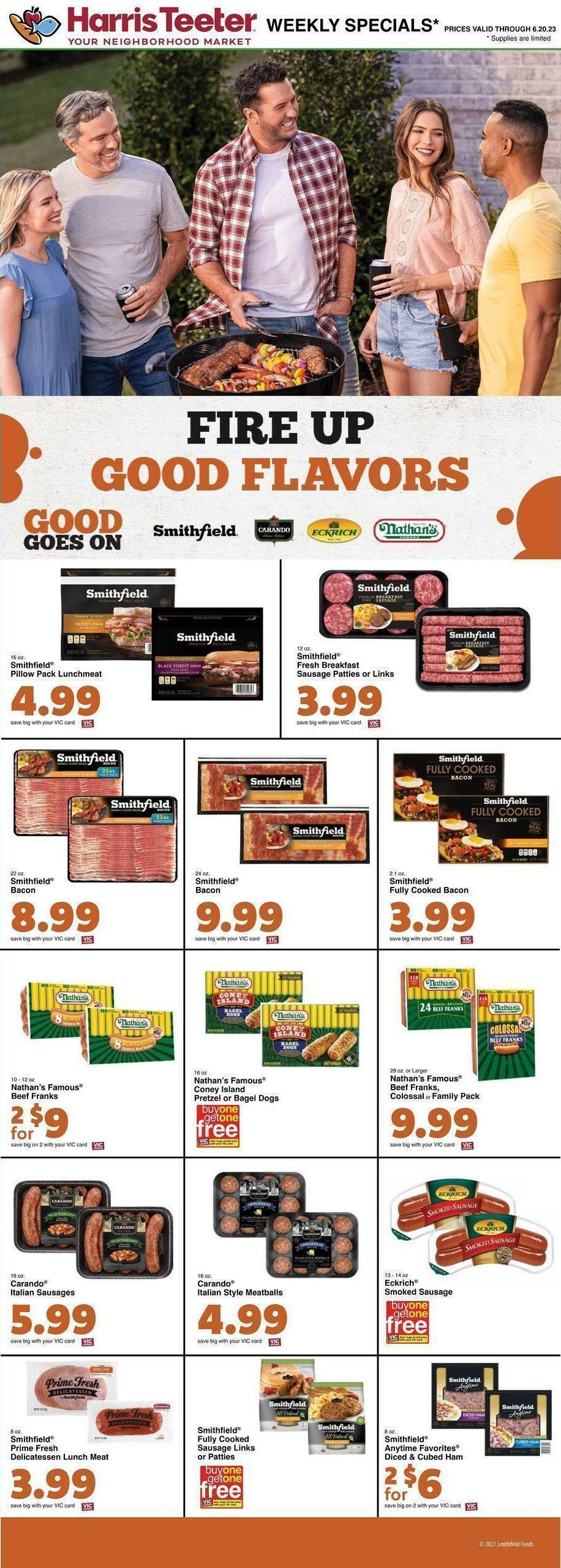 Harris Teeter Weekly Ad from June 14