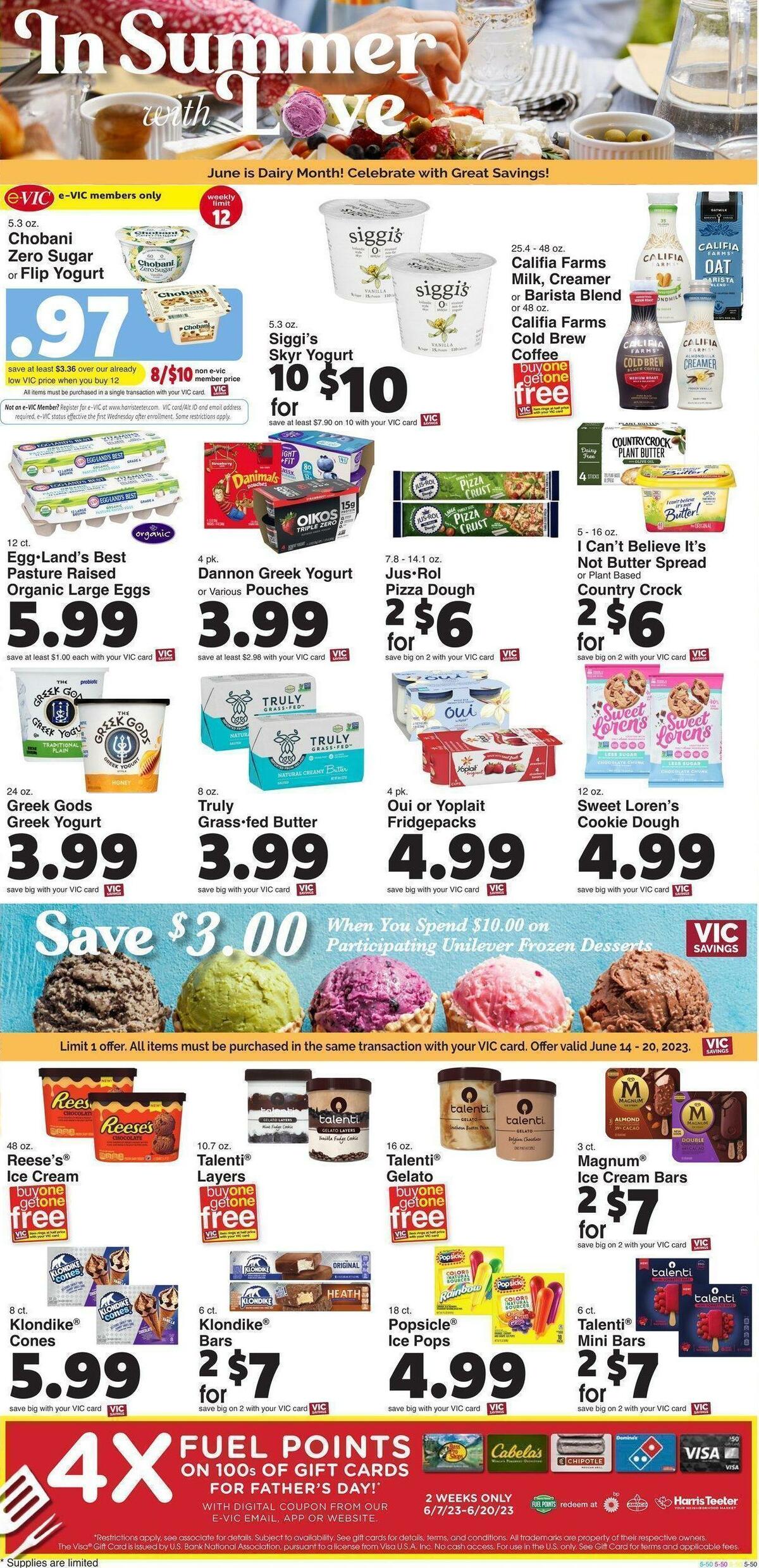 Harris Teeter Weekly Ad from June 14