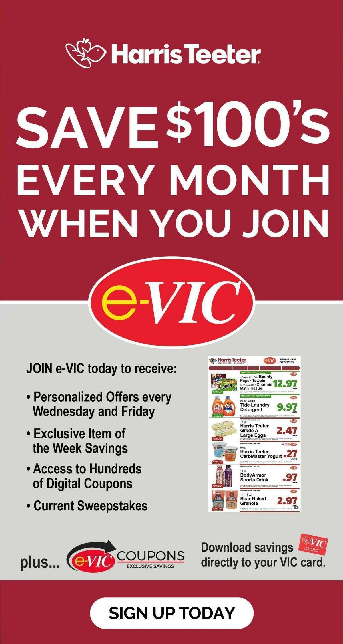 Harris Teeter Weekly Ad from June 14