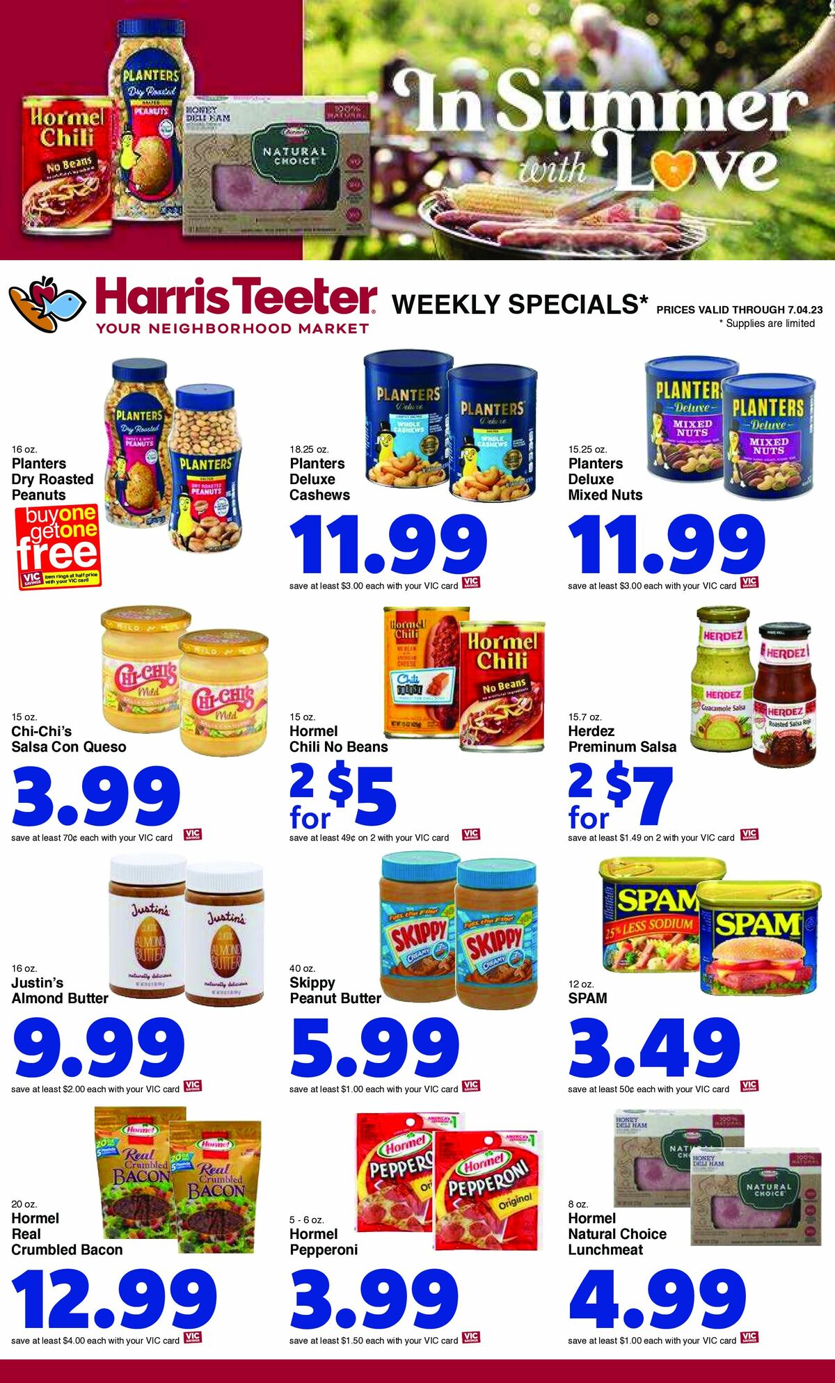 Harris Teeter Weekly Ad from June 28