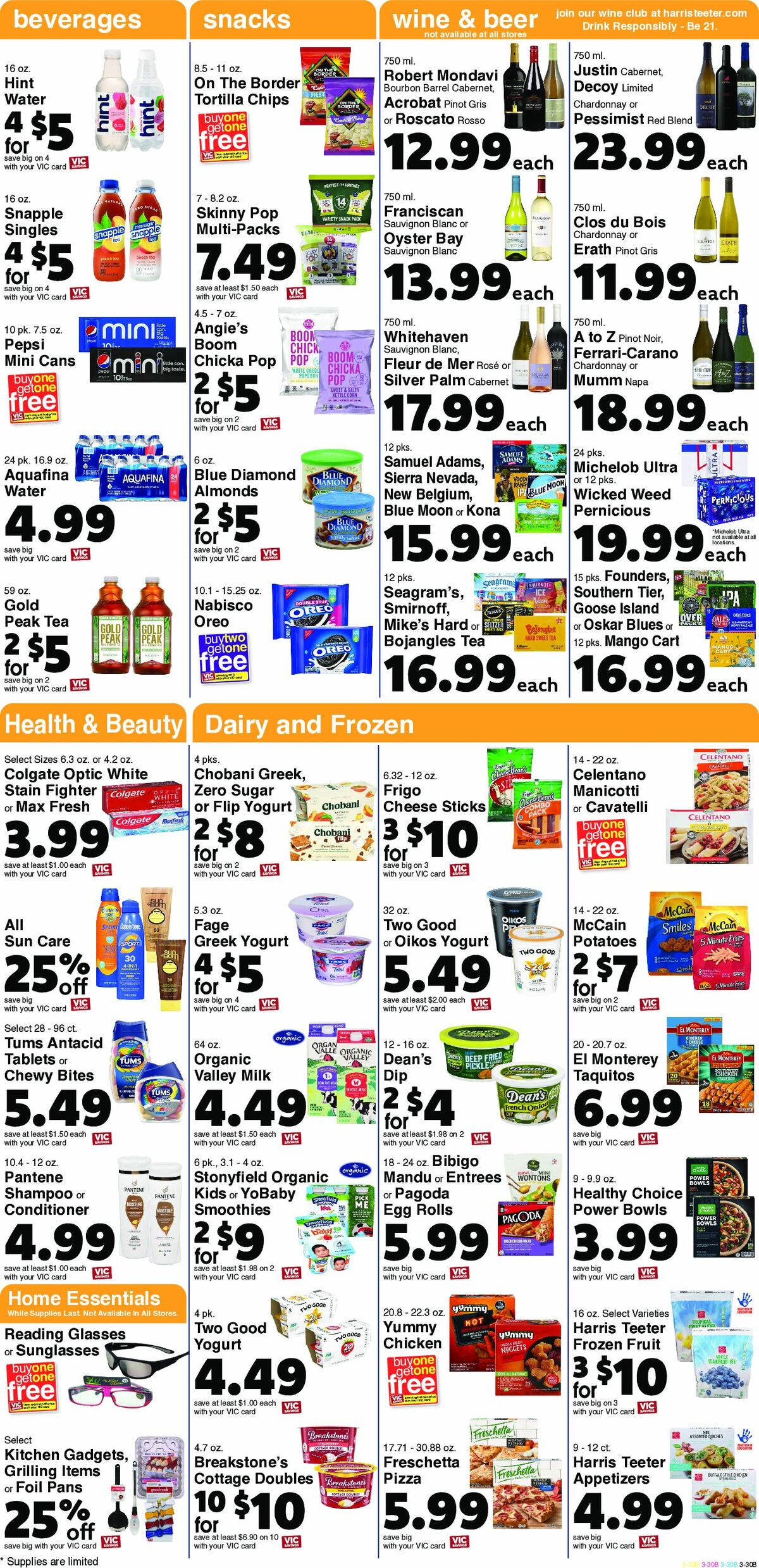 Harris Teeter Weekly Ad from June 28