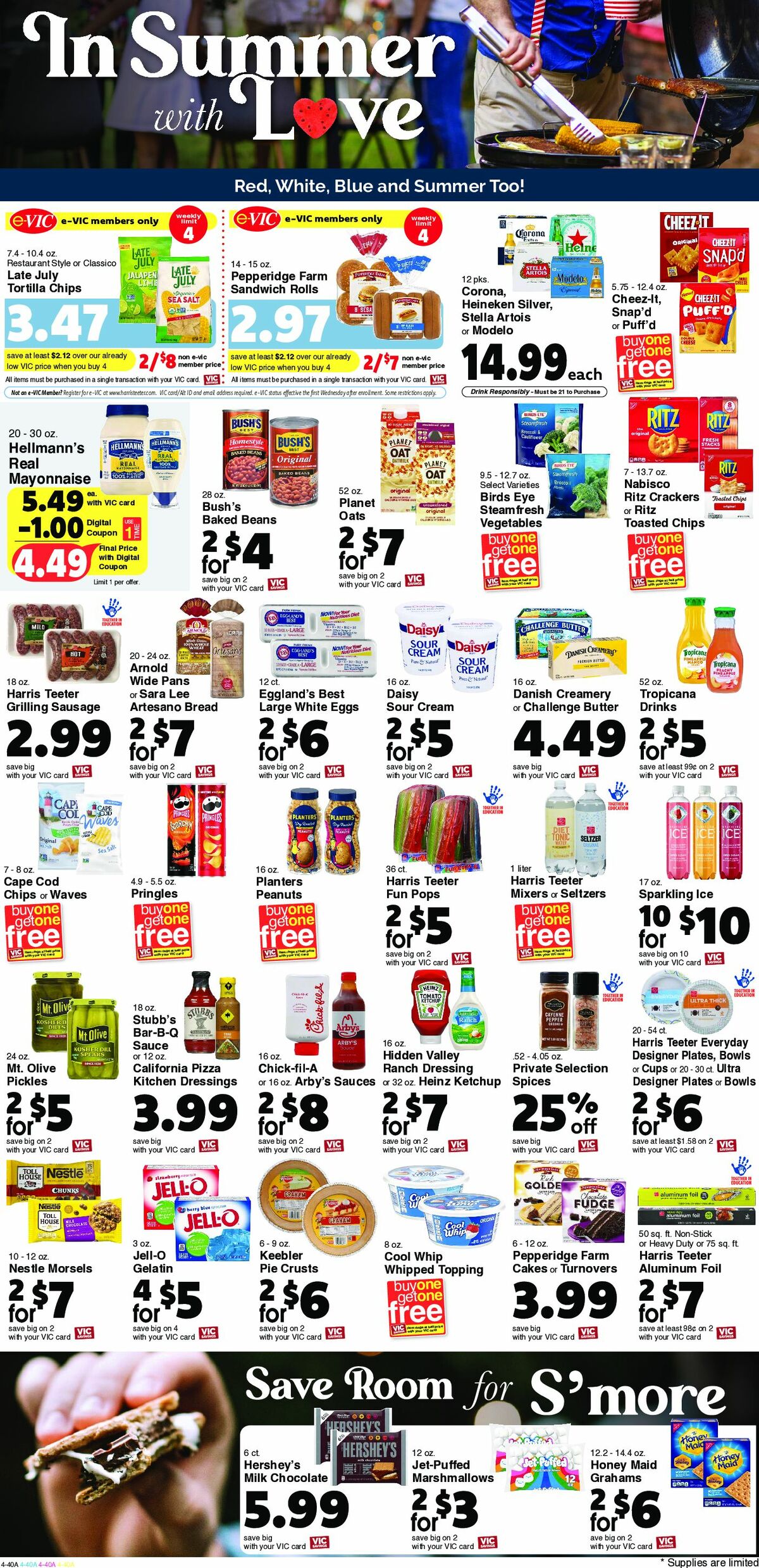 Harris Teeter Weekly Ad from June 28