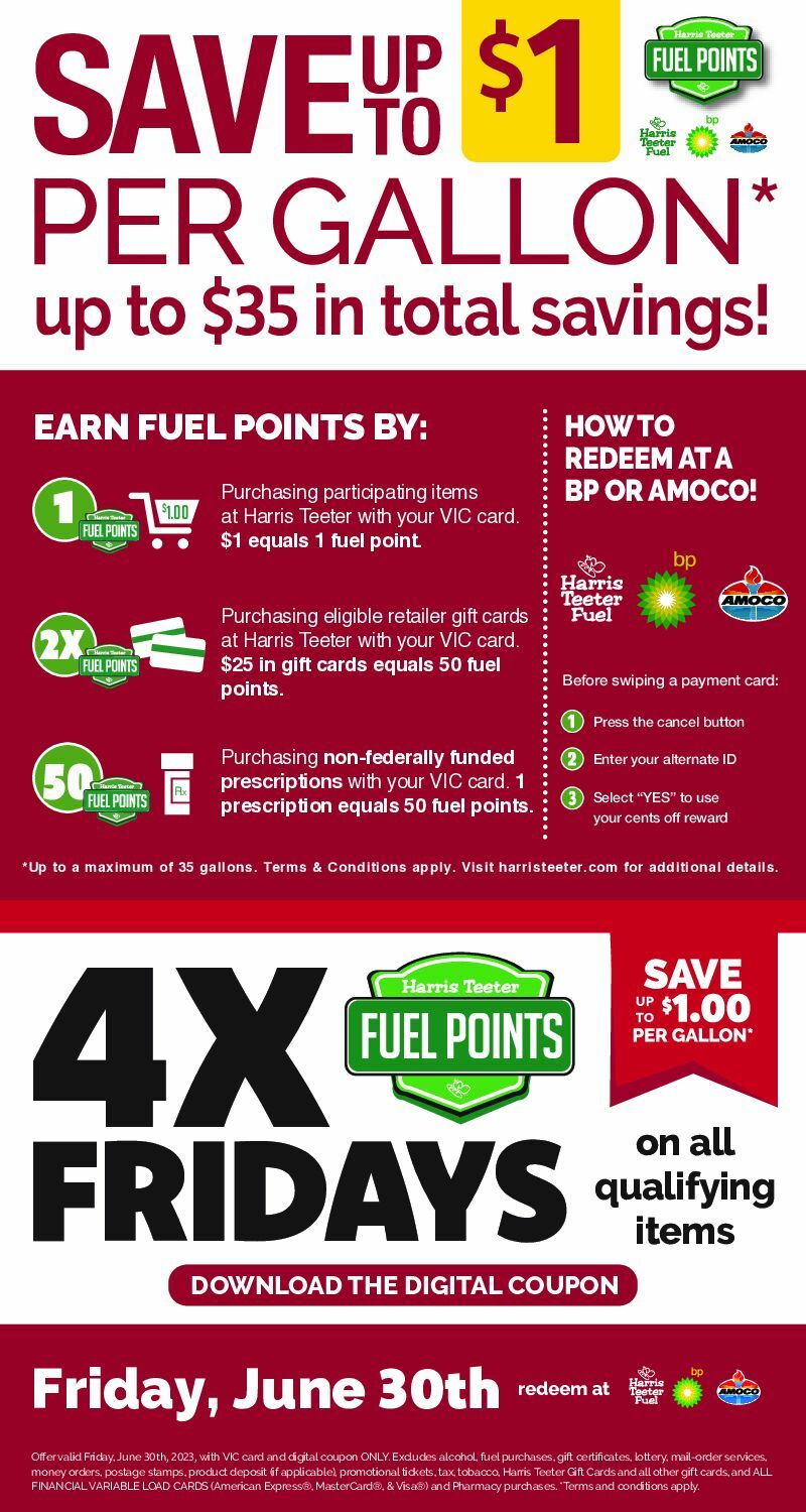 Harris Teeter Weekly Ad from June 28