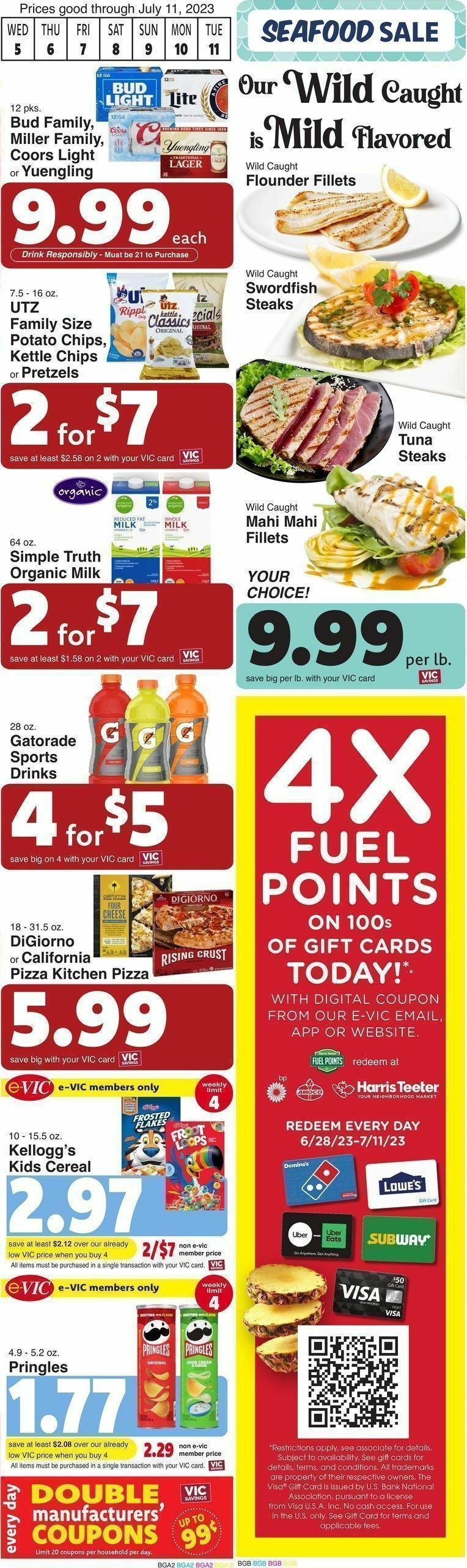 Harris Teeter Weekly Ad from July 5