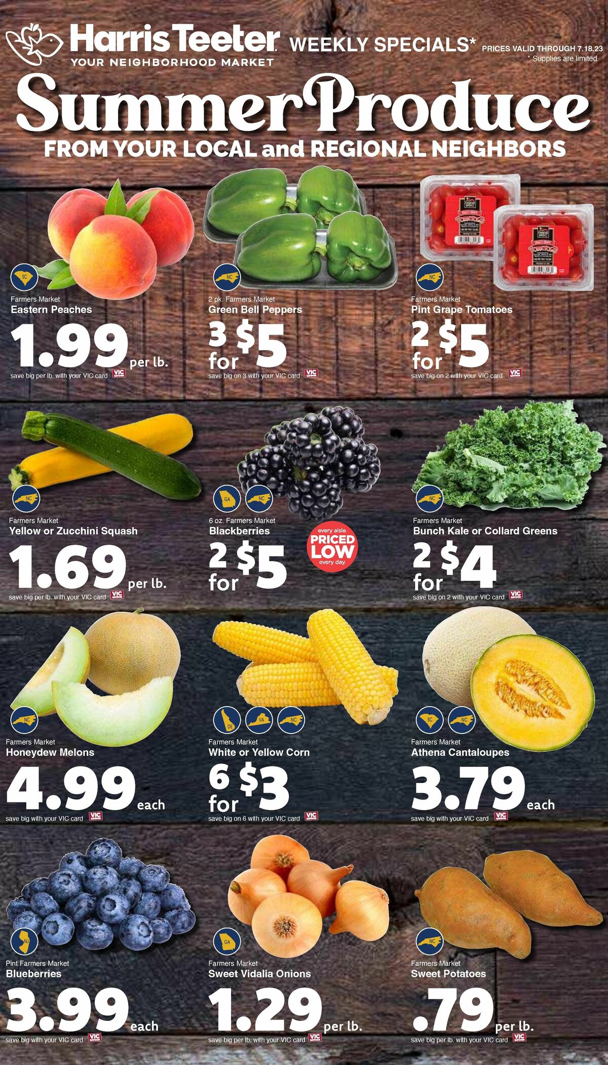 Harris Teeter Weekly Ad from July 12