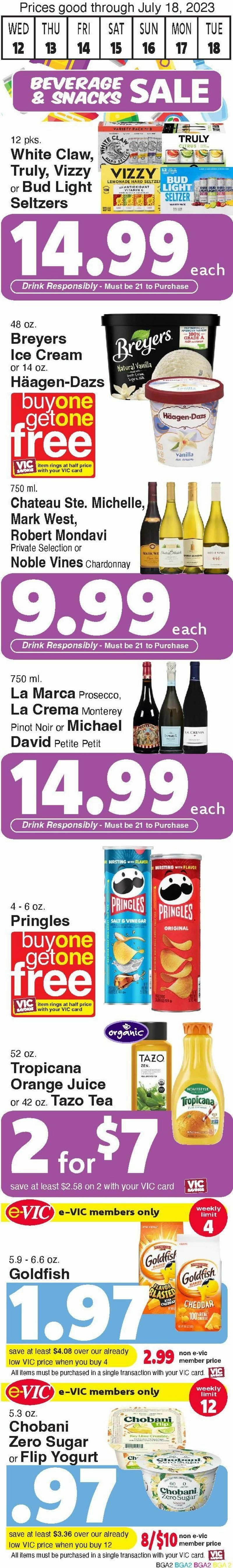 Harris Teeter Weekly Ad from July 12