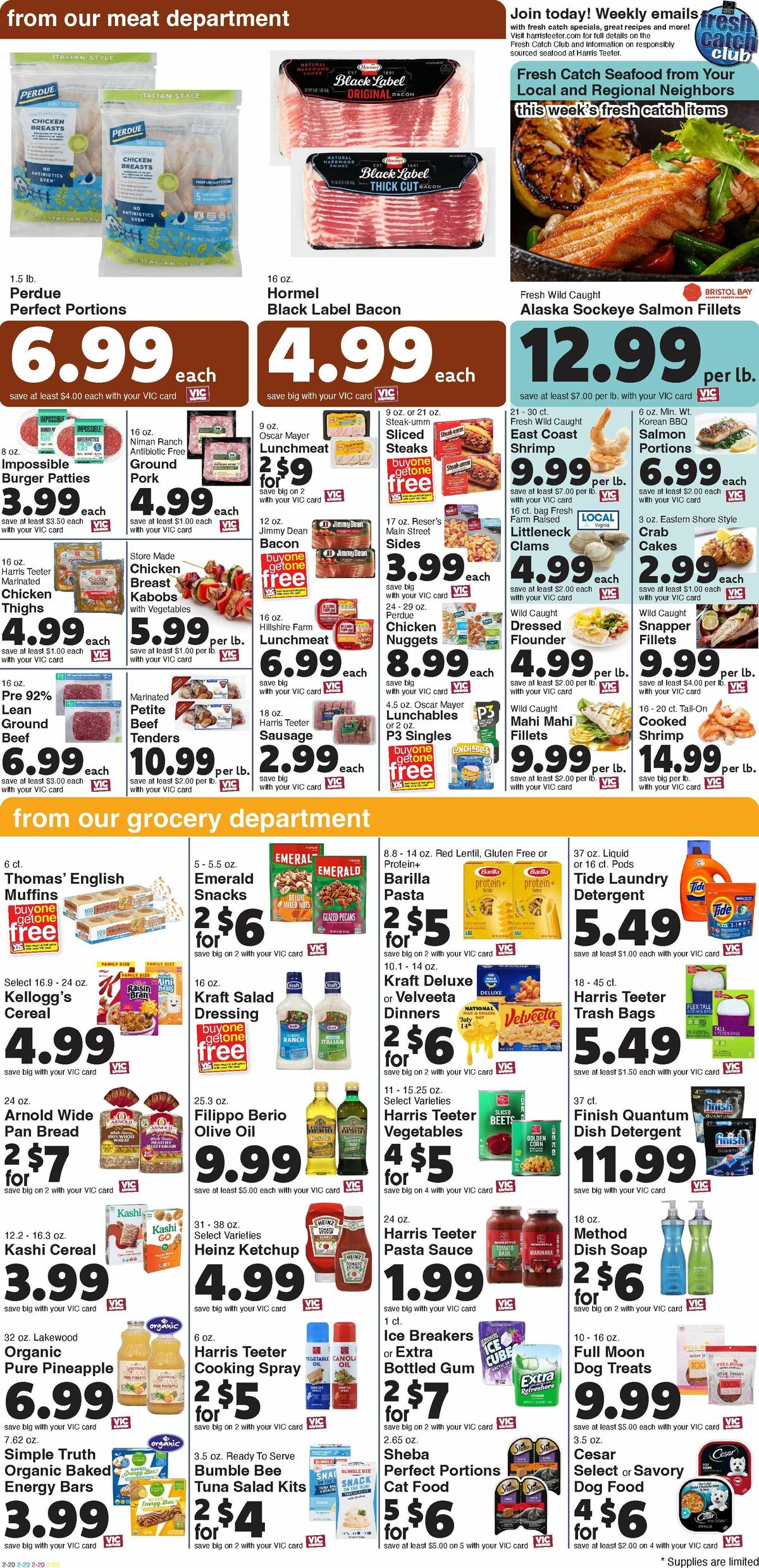 Harris Teeter Weekly Ad from July 12