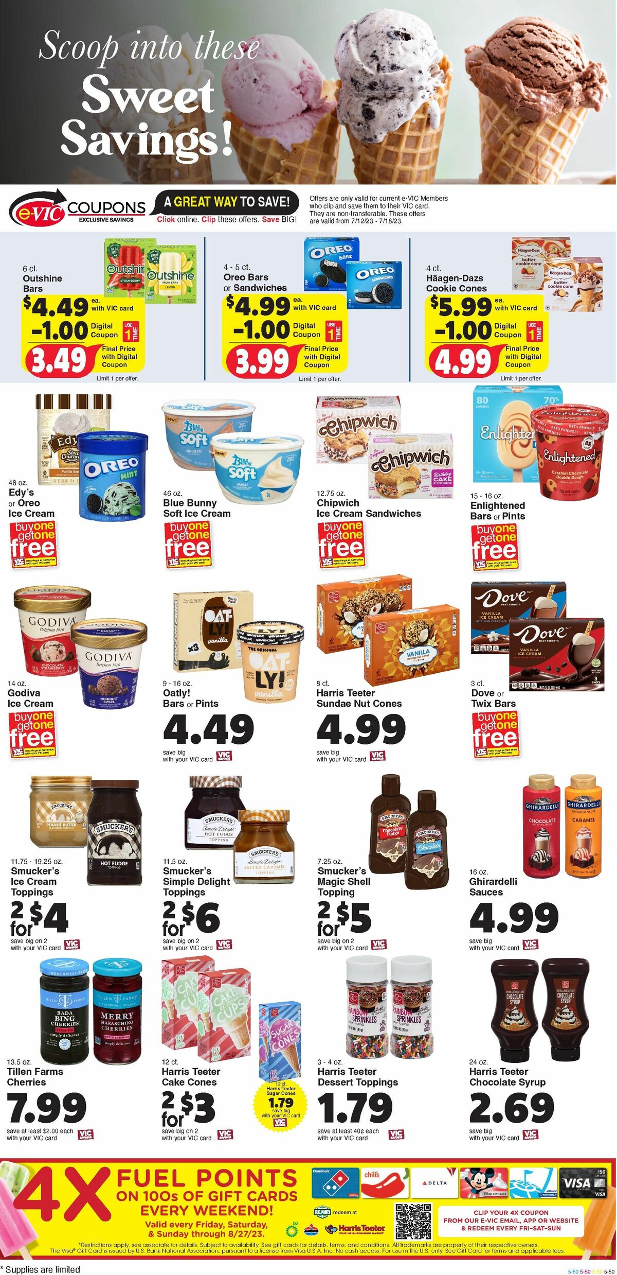 Harris Teeter Weekly Ad from July 12