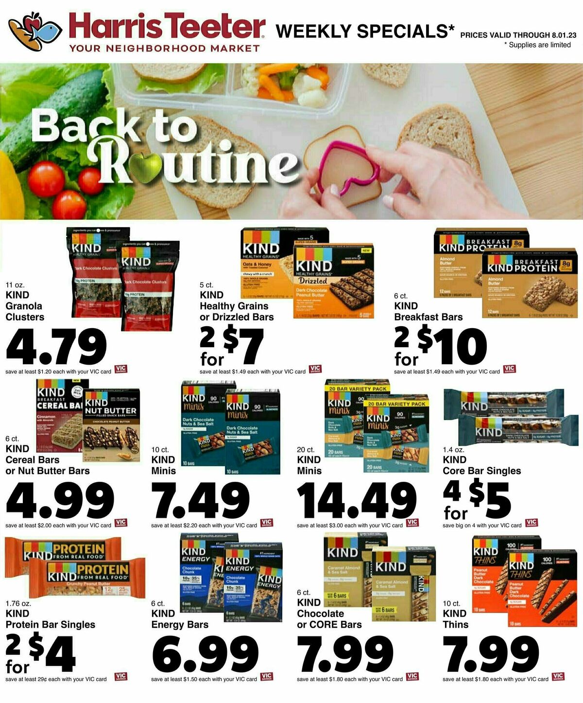Harris Teeter Weekly Ad from July 26