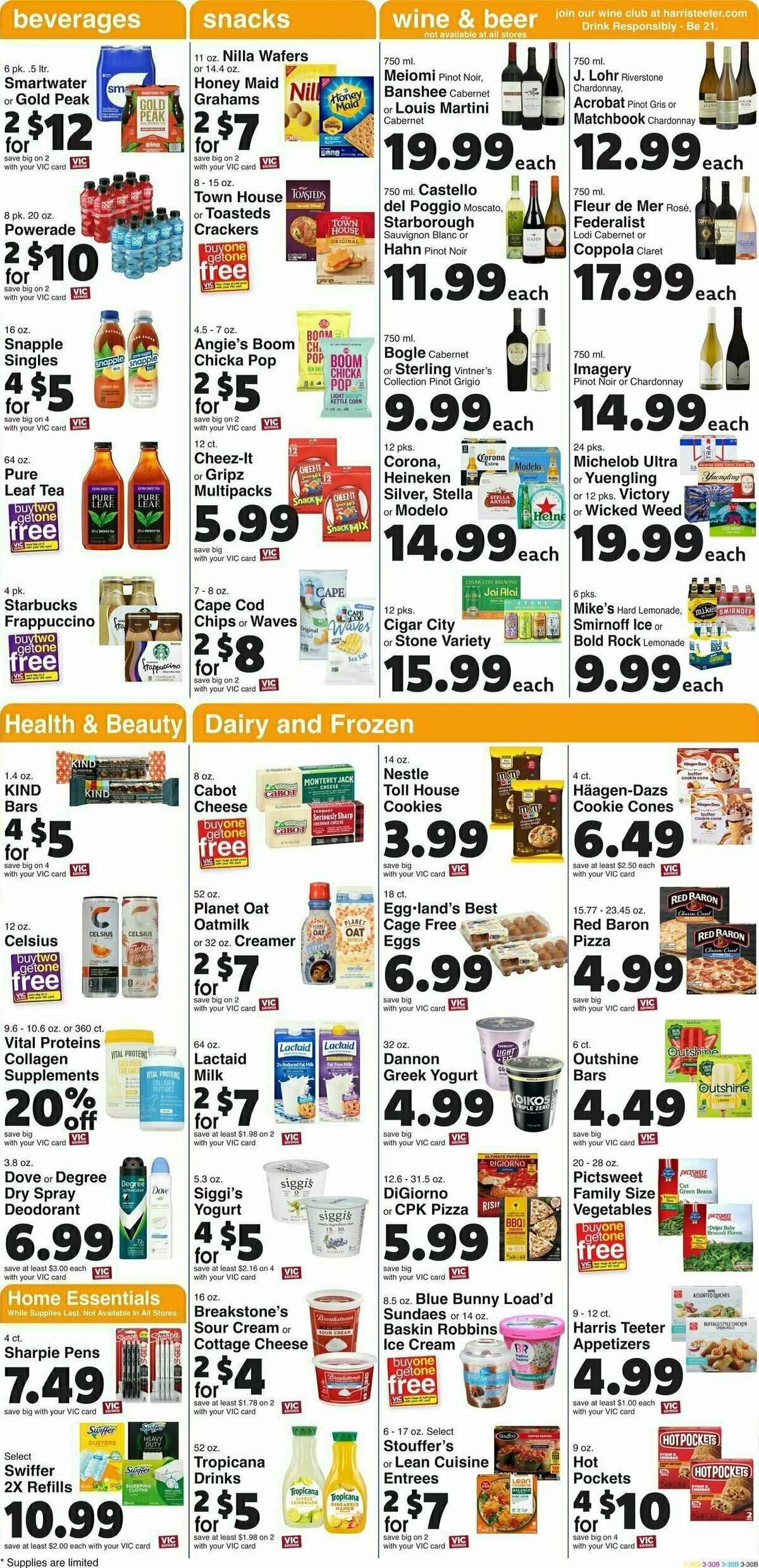 Harris Teeter Weekly Ad from July 26