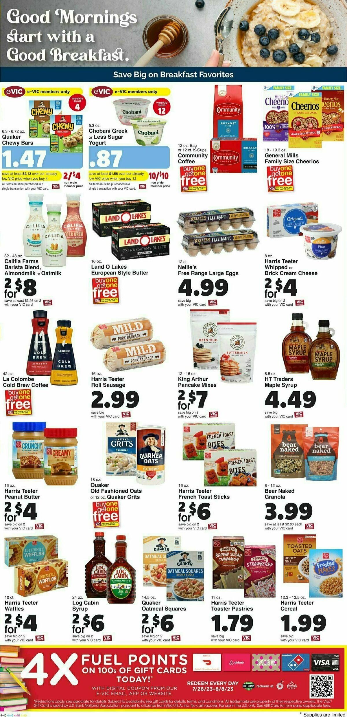 Harris Teeter Weekly Ad from July 26