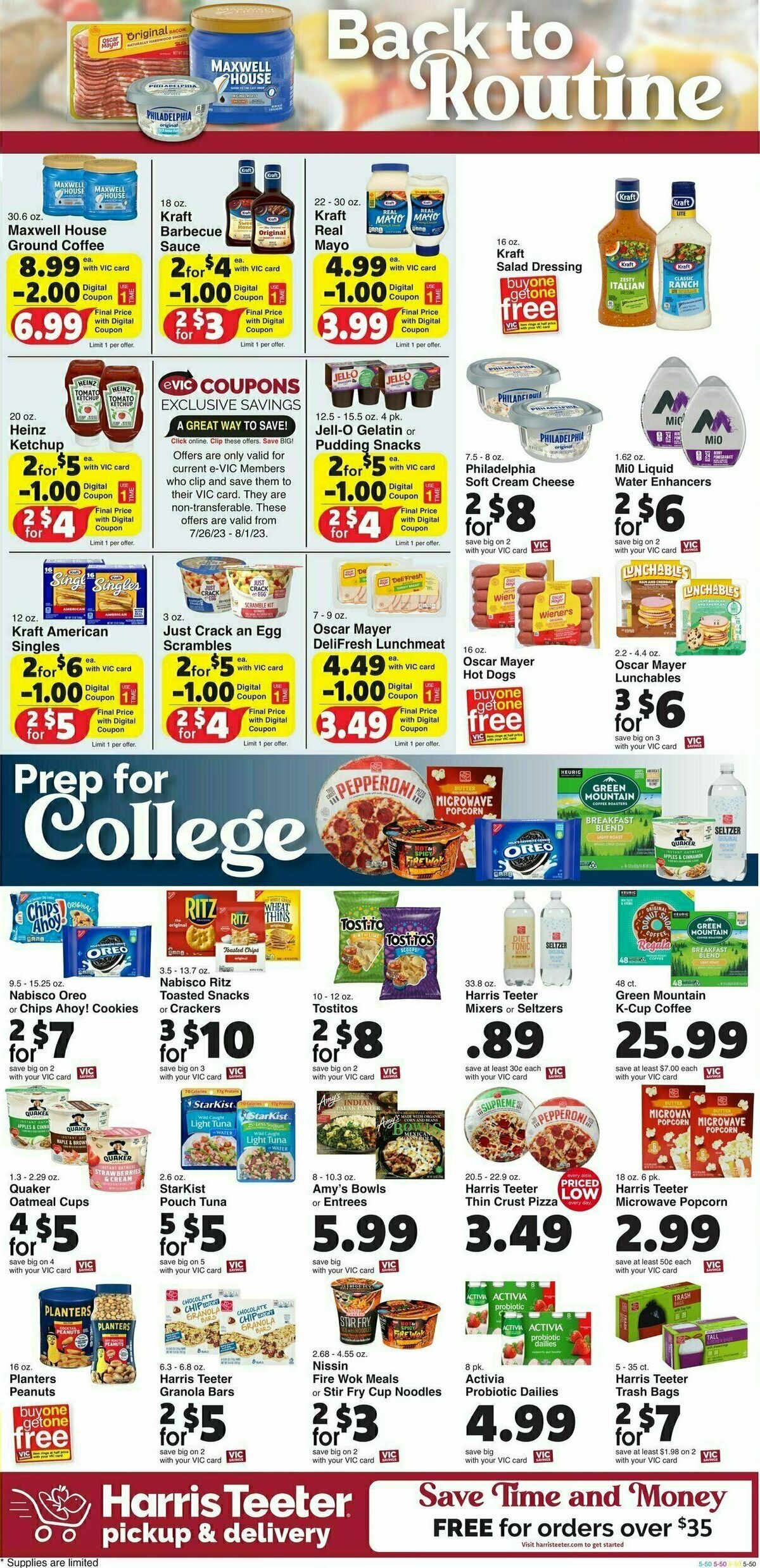 Harris Teeter Weekly Ad from July 26