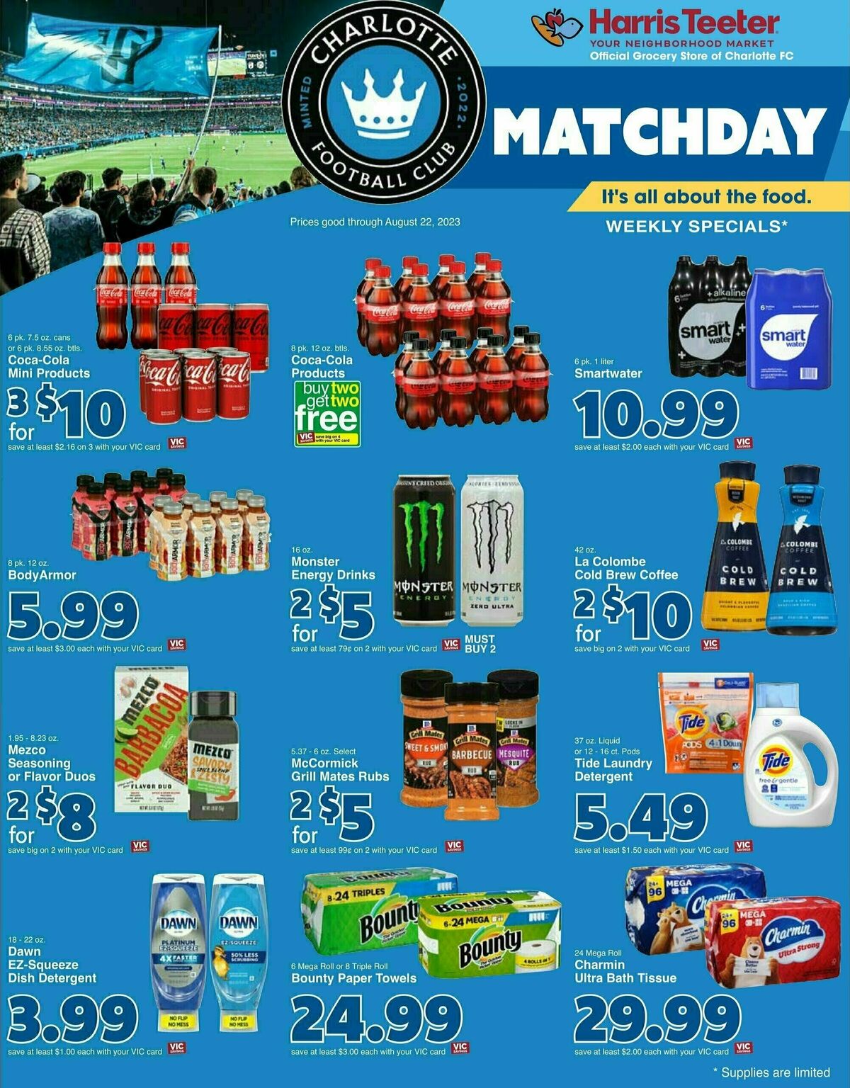 Harris Teeter Weekly Ad from August 16