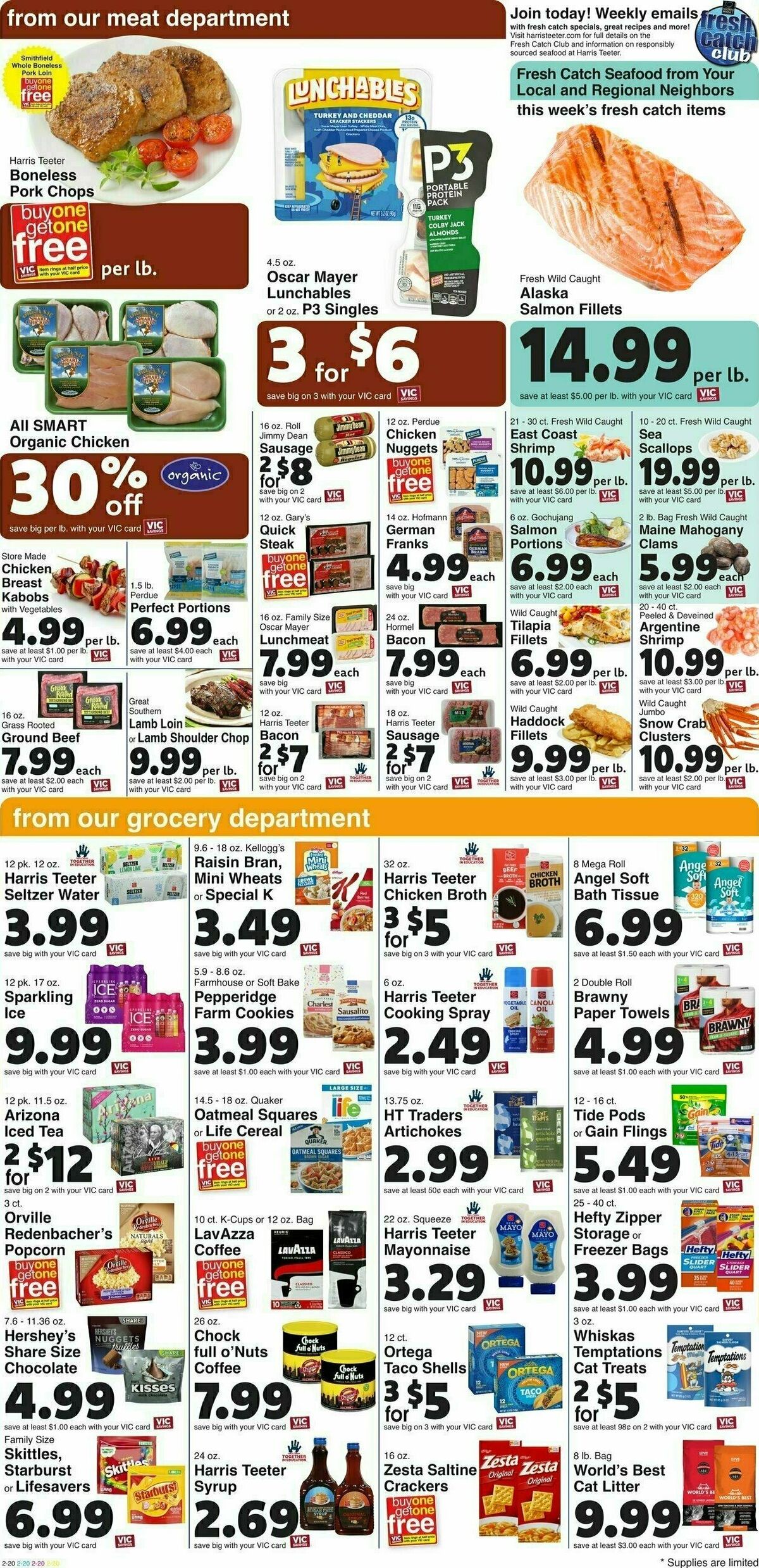 Harris Teeter Weekly Ad from August 16
