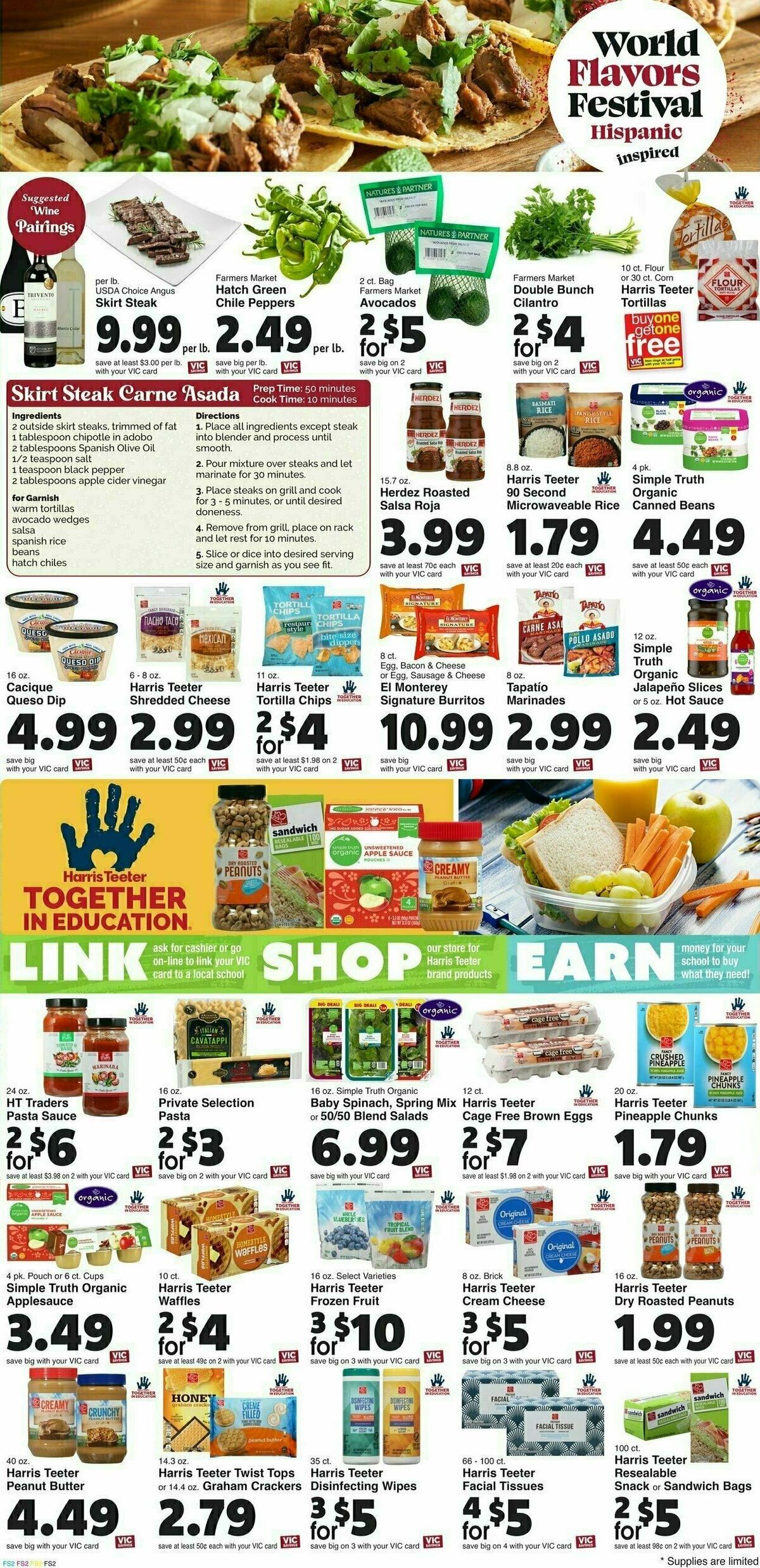 Harris Teeter Weekly Ad from August 16