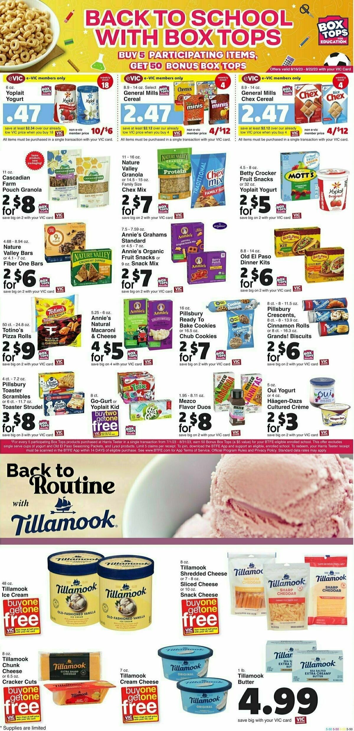 Harris Teeter Weekly Ad from August 16