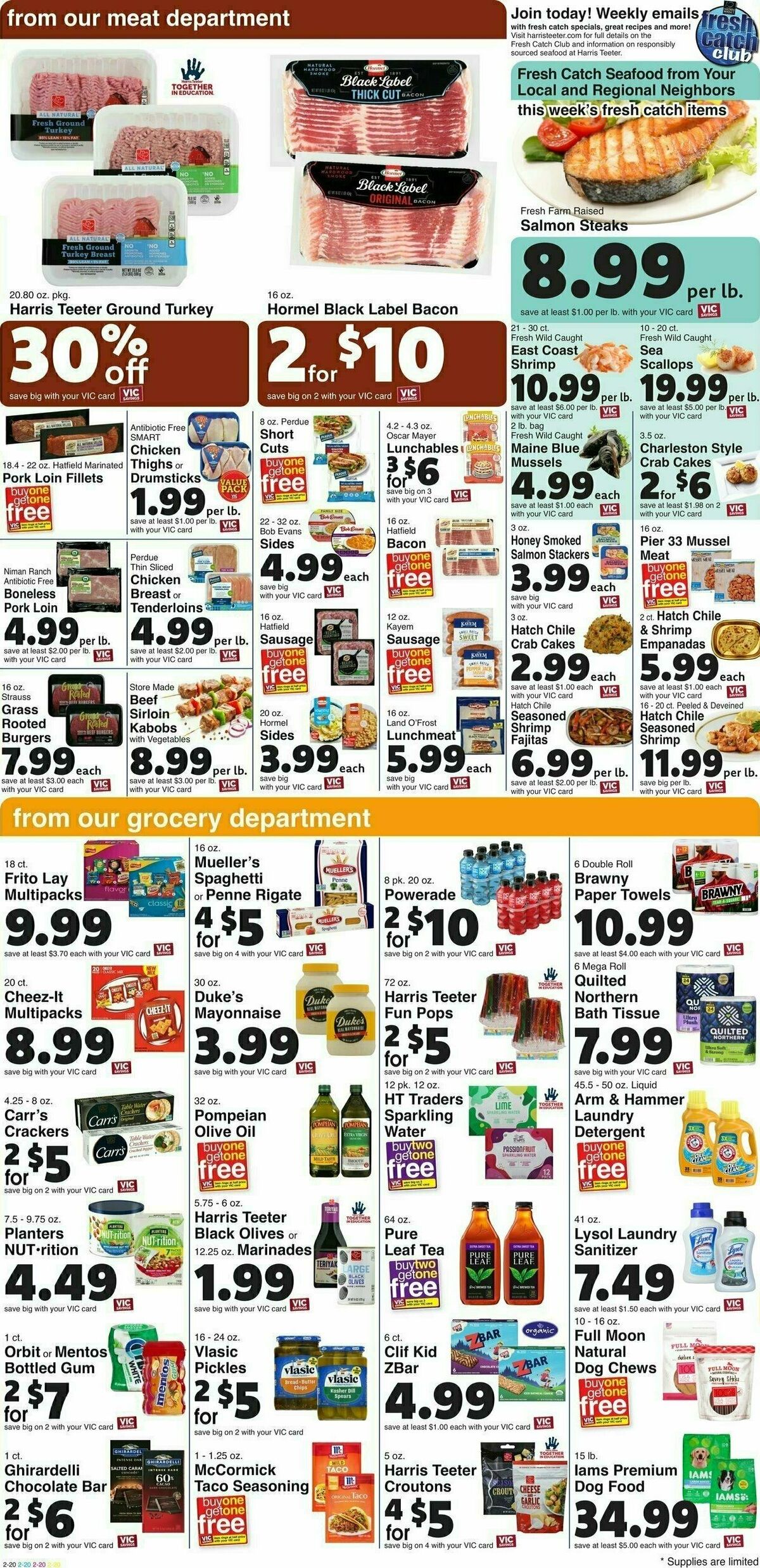 Harris Teeter Weekly Ad from August 23