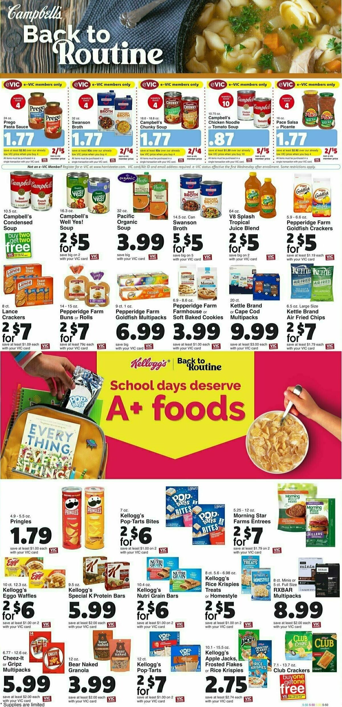 Harris Teeter Weekly Ad from August 23