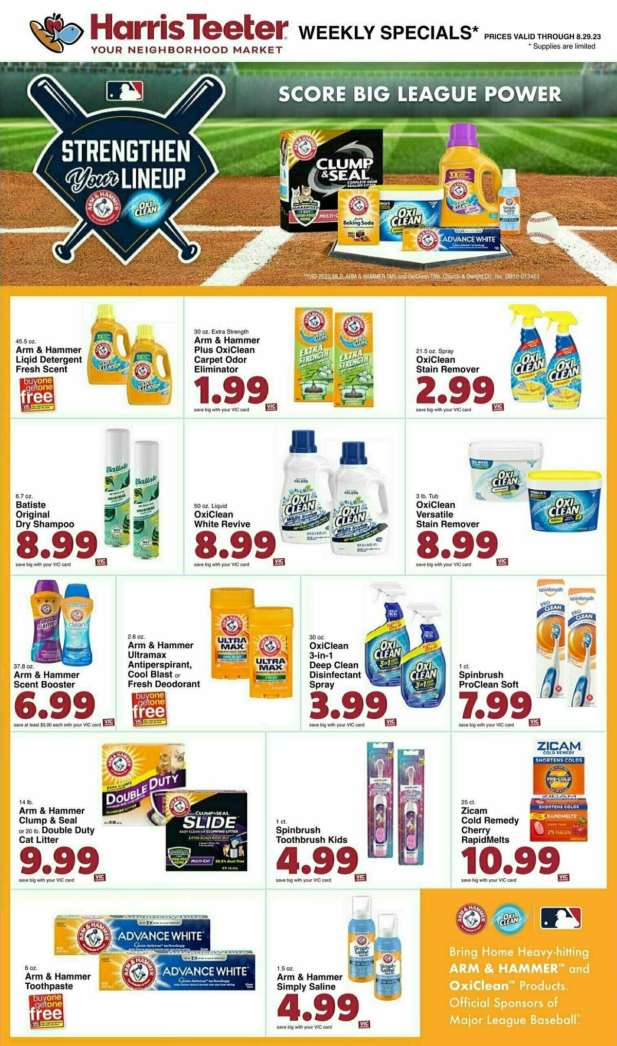 Harris Teeter Weekly Ad from August 23