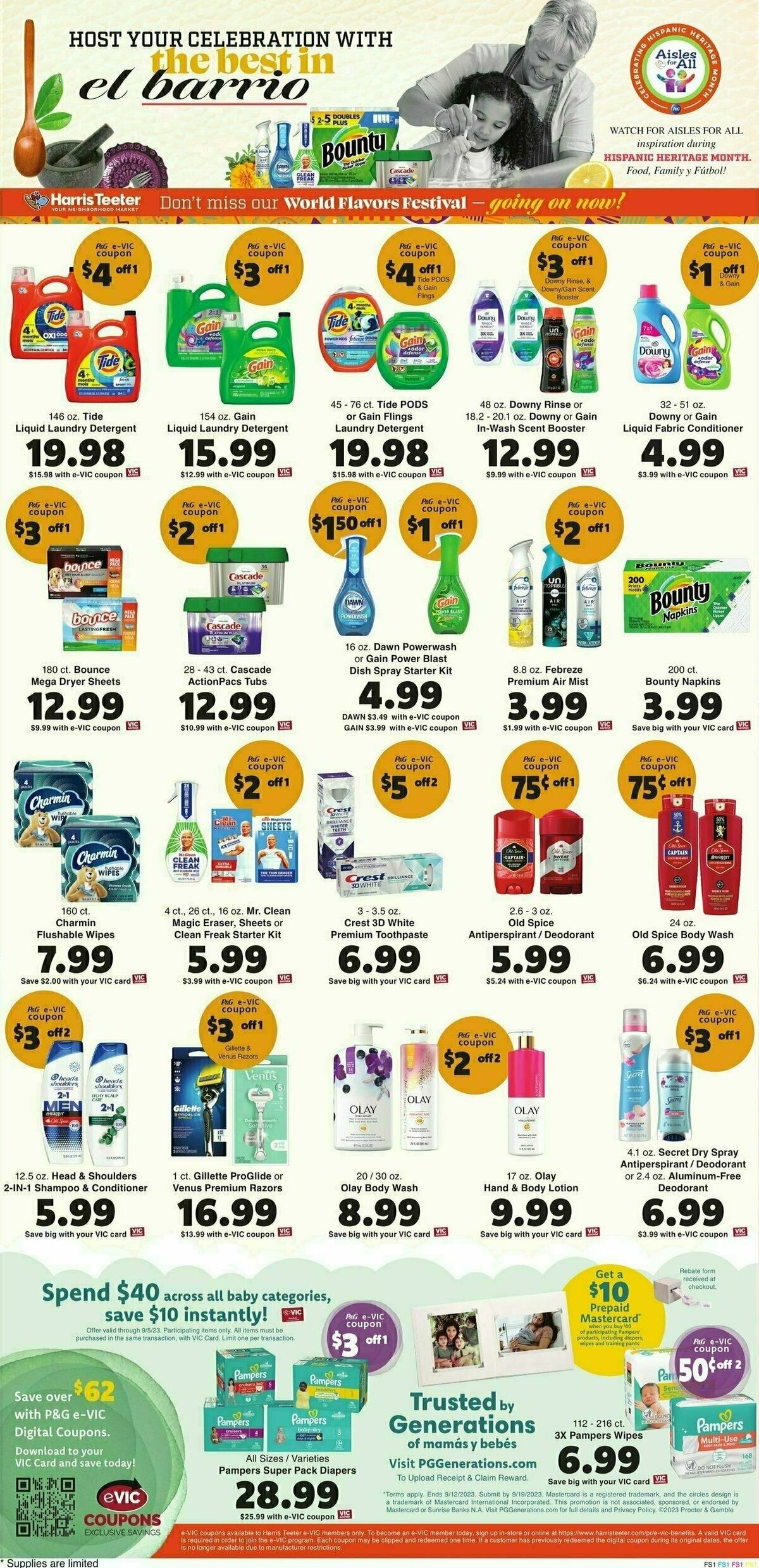 Harris Teeter Weekly Ad from August 30