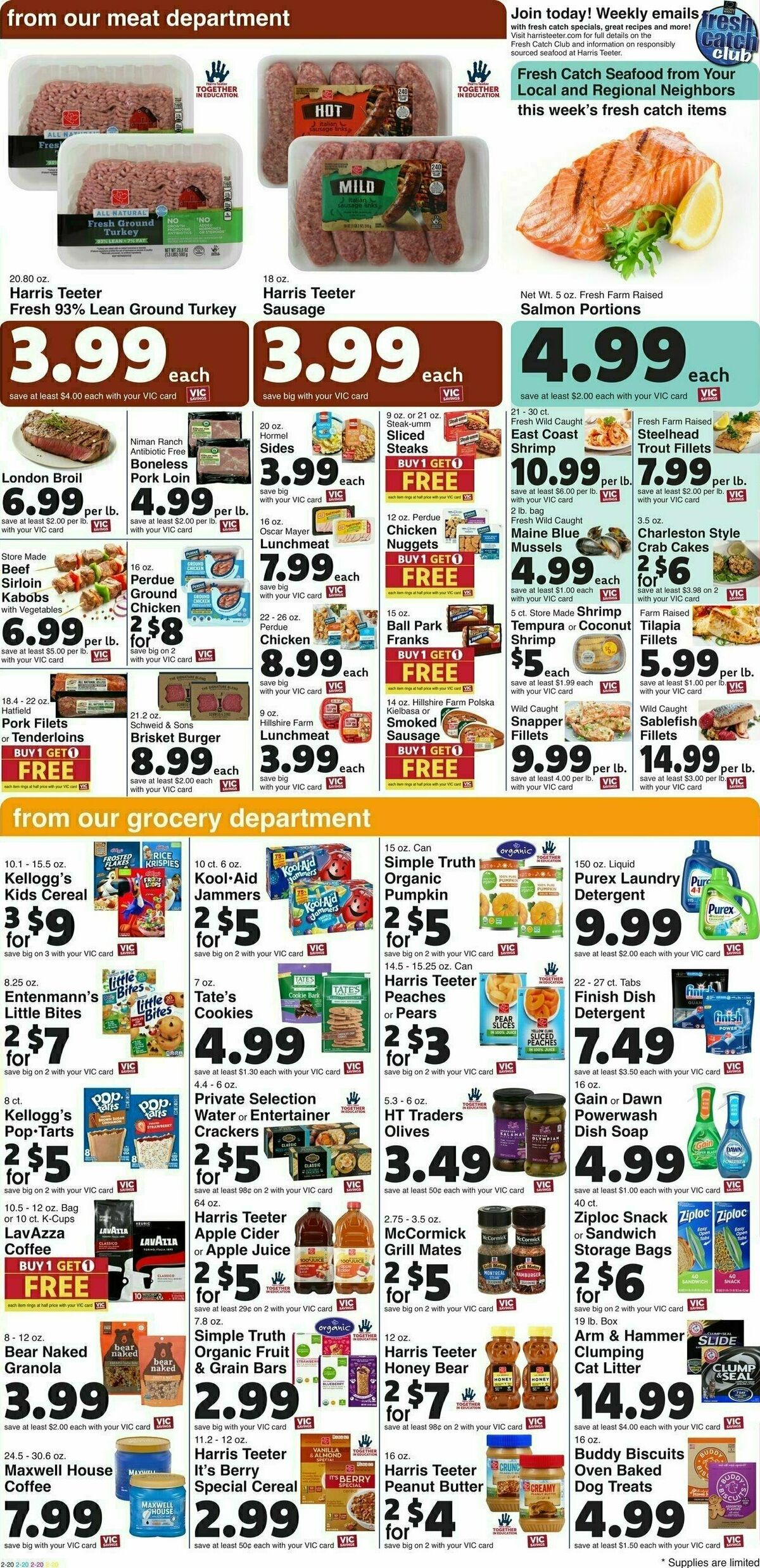 Harris Teeter Weekly Ad from September 20