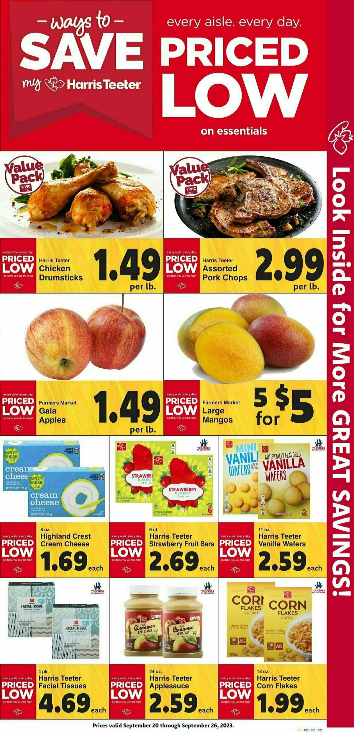 Harris Teeter Weekly Ad from September 20