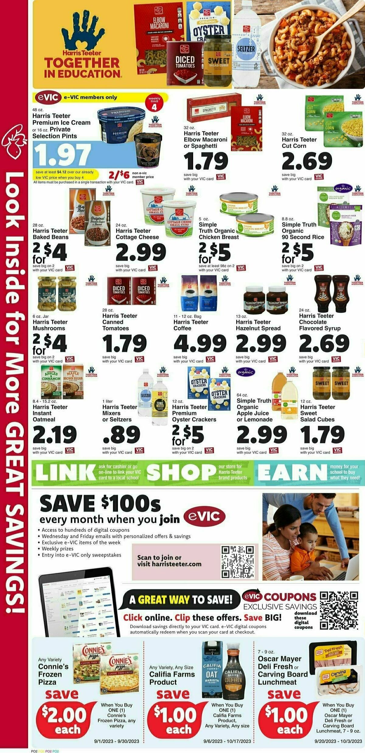 Harris Teeter Weekly Ad from September 20