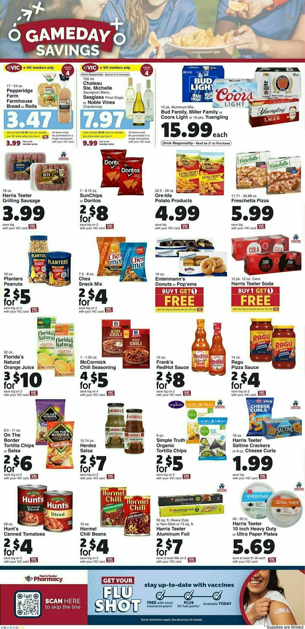 Harris Teeter Weekly Ad from October 4