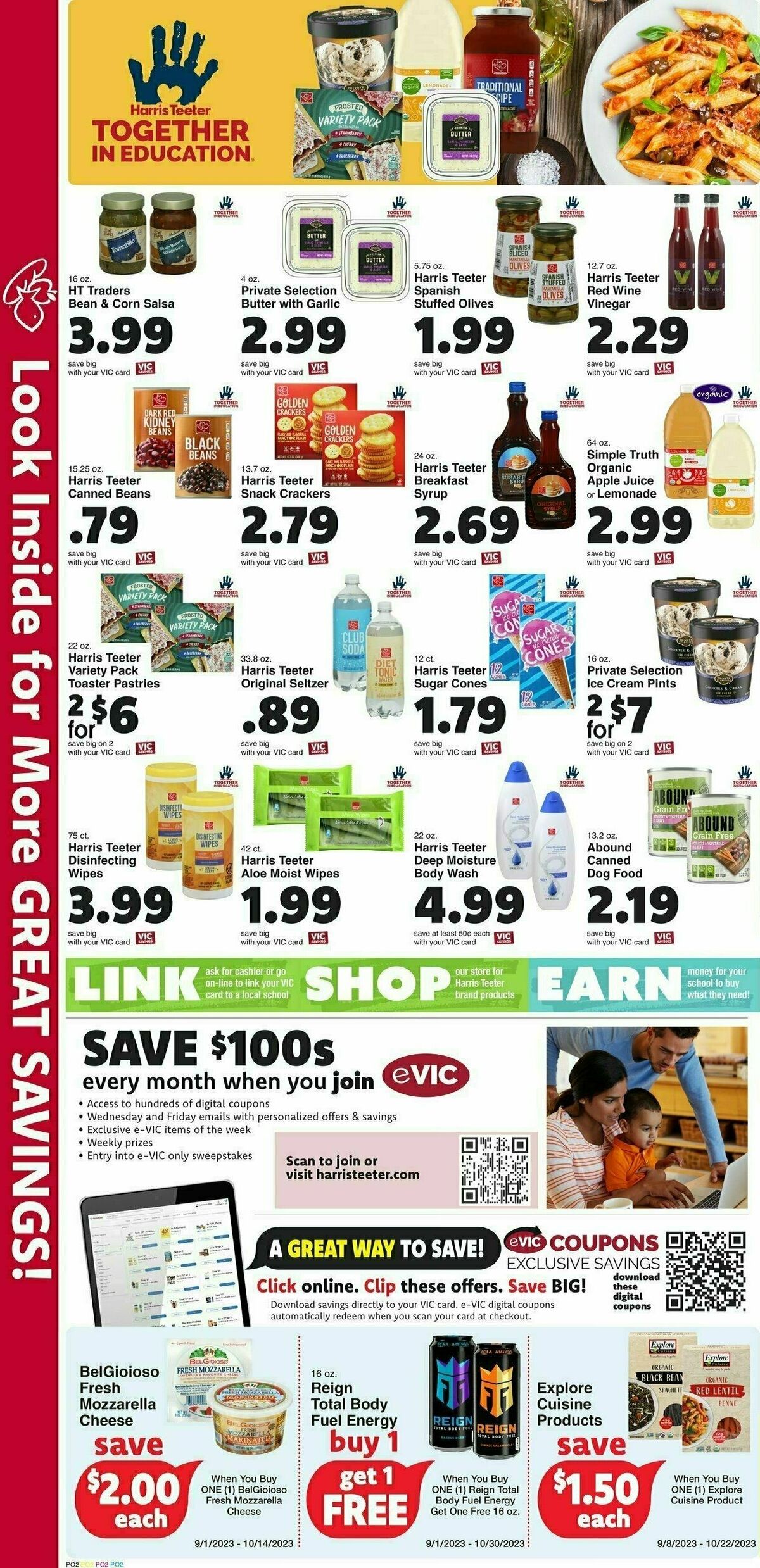 Harris Teeter Weekly Ad from October 4