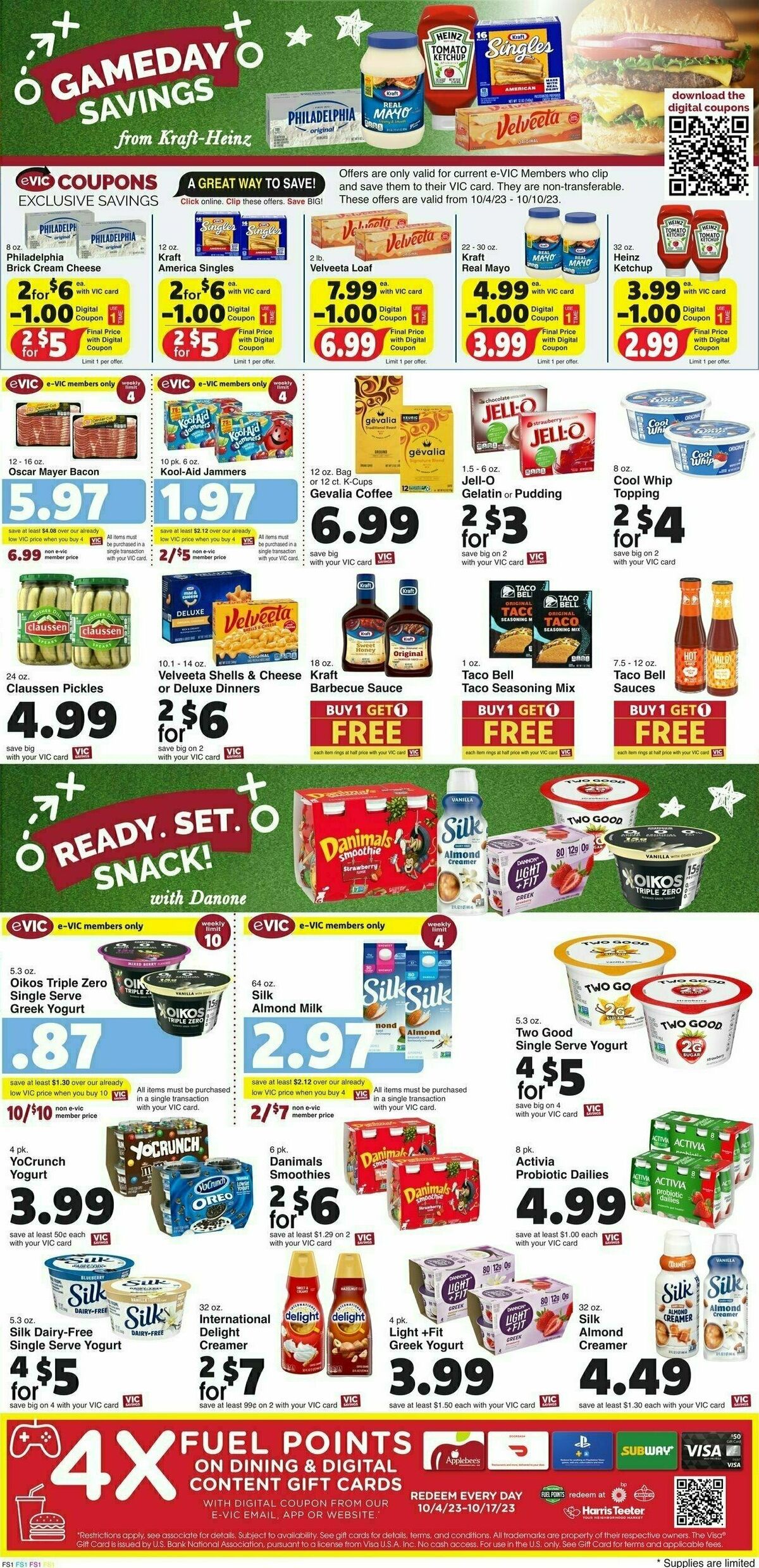 Harris Teeter Weekly Ad from October 4