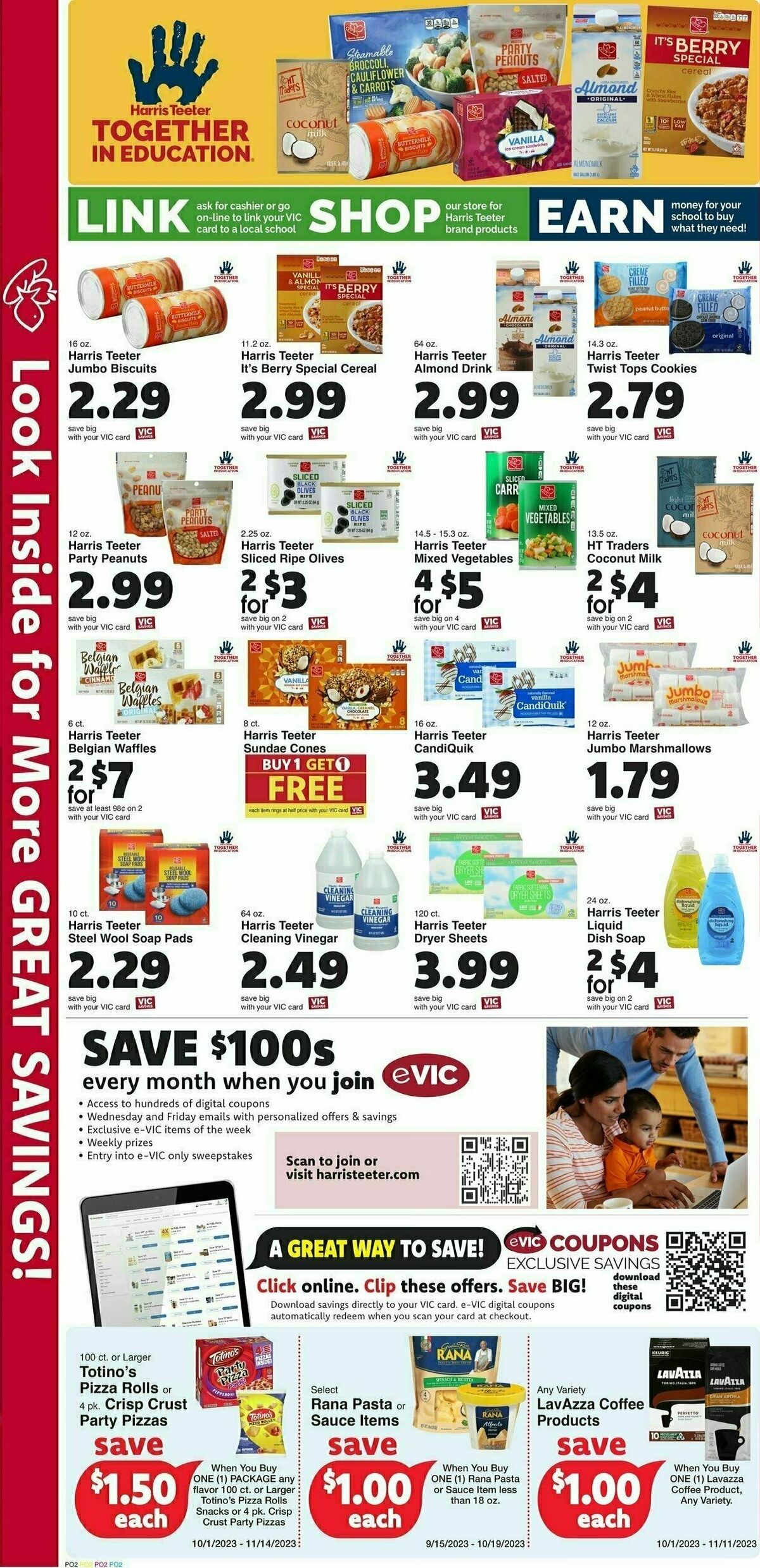 Harris Teeter Weekly Ad from October 11