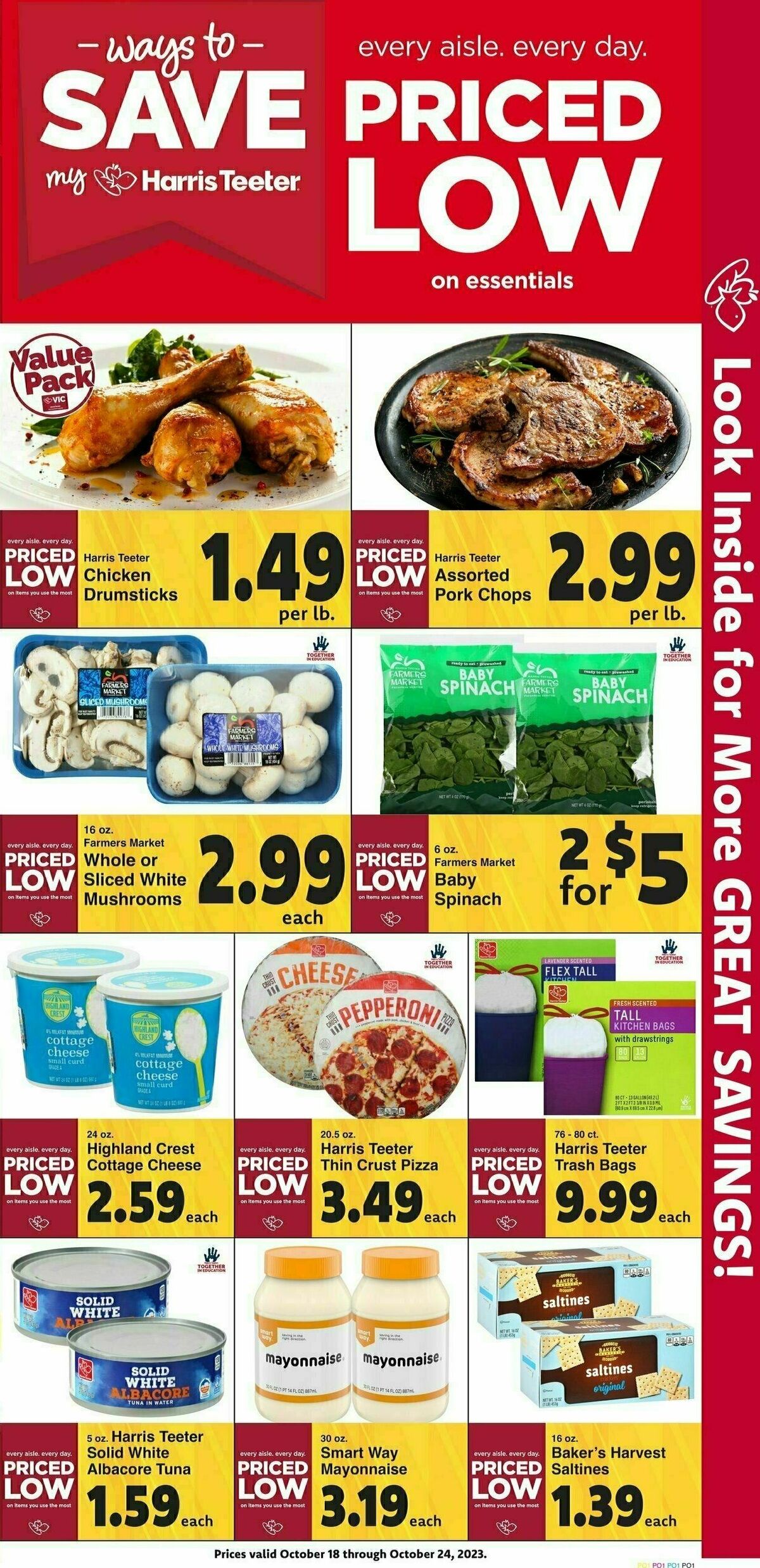 Harris Teeter Weekly Ad from October 18