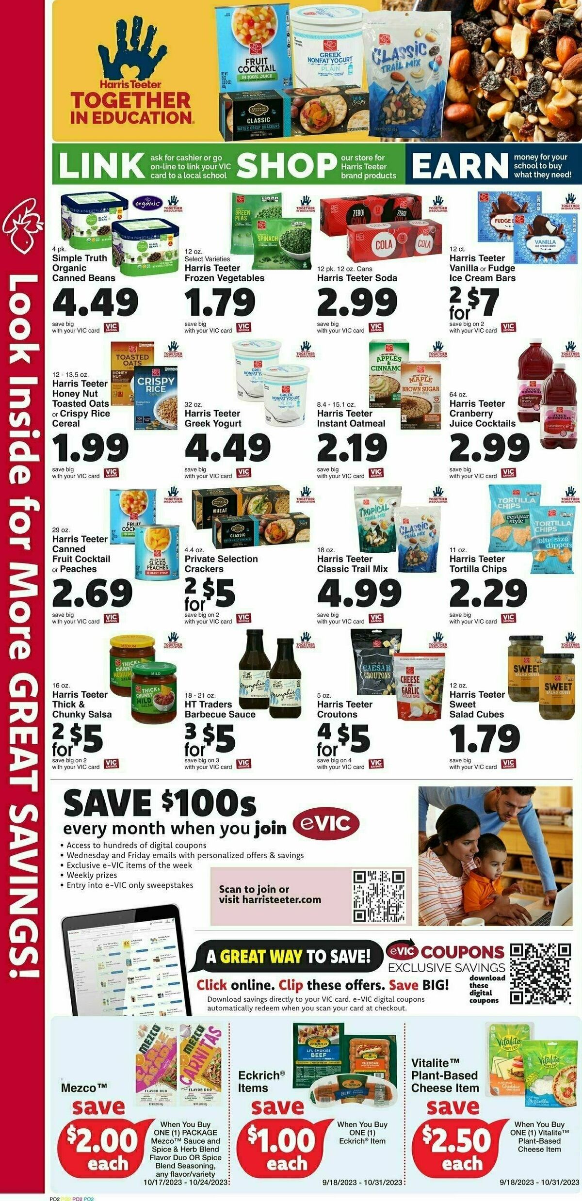 Harris Teeter Weekly Ad from October 18