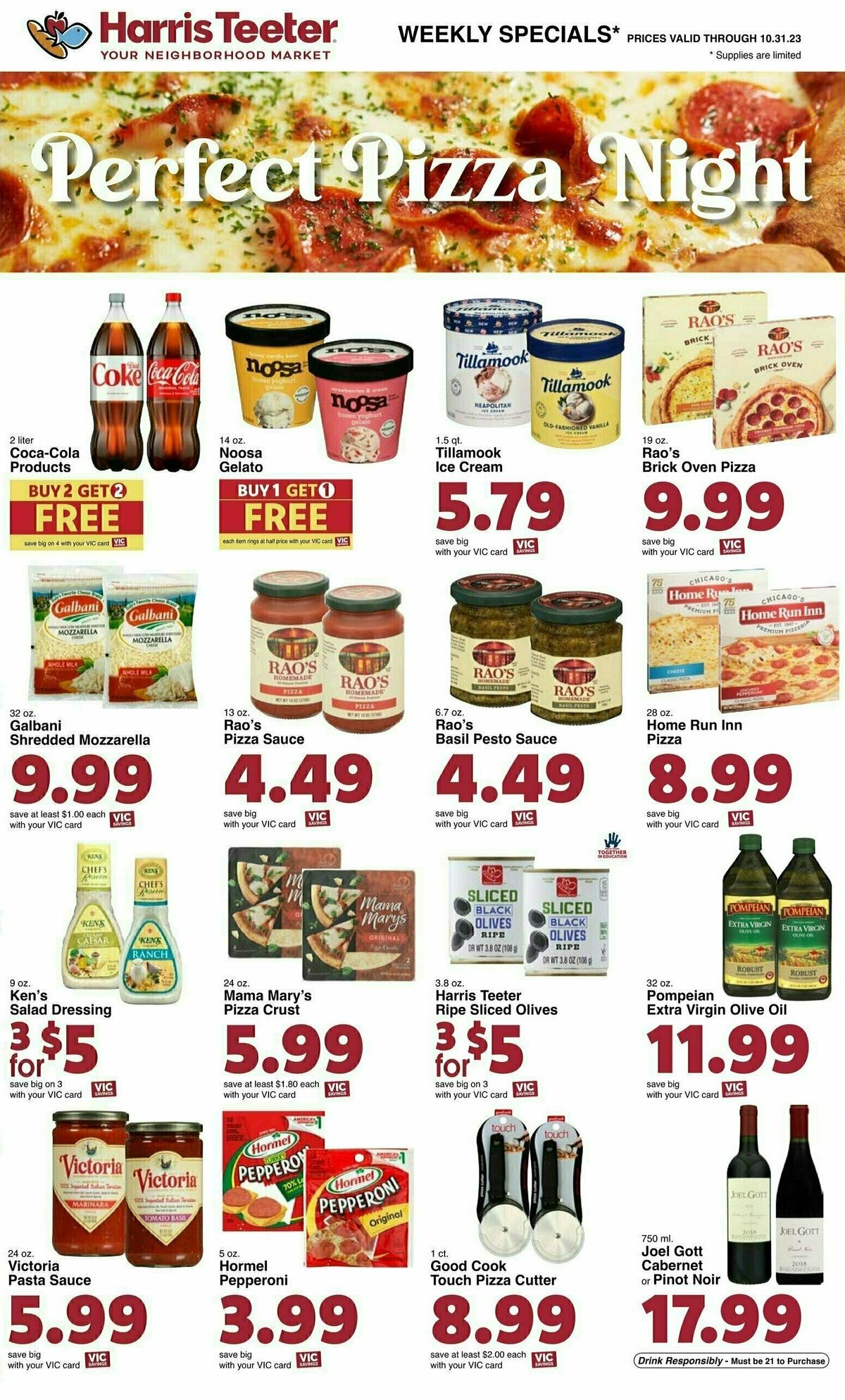 Harris Teeter Weekly Ad from October 25