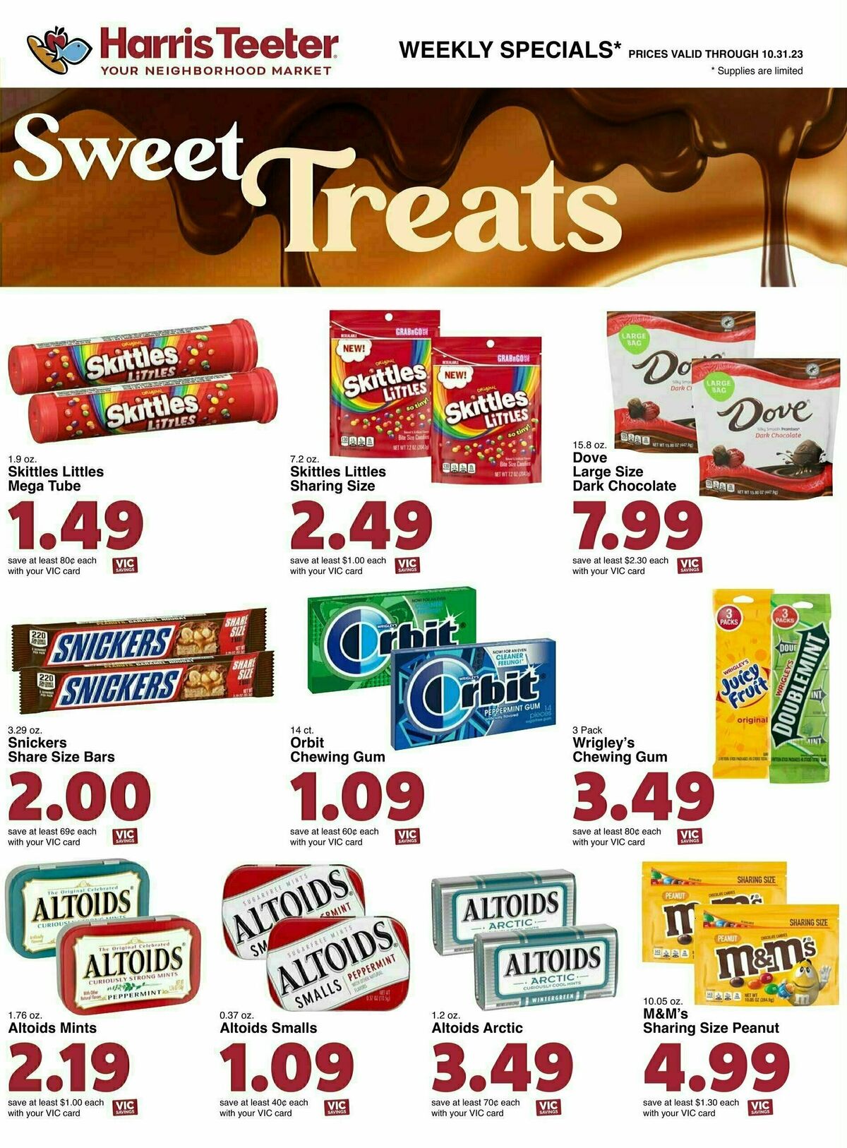 Harris Teeter Weekly Ad from October 25