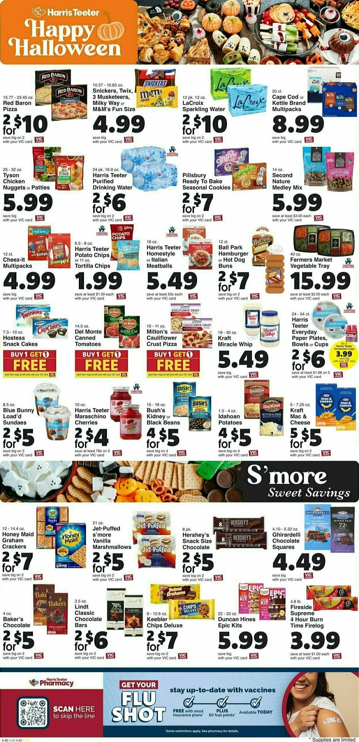 Harris Teeter Weekly Ad from October 25