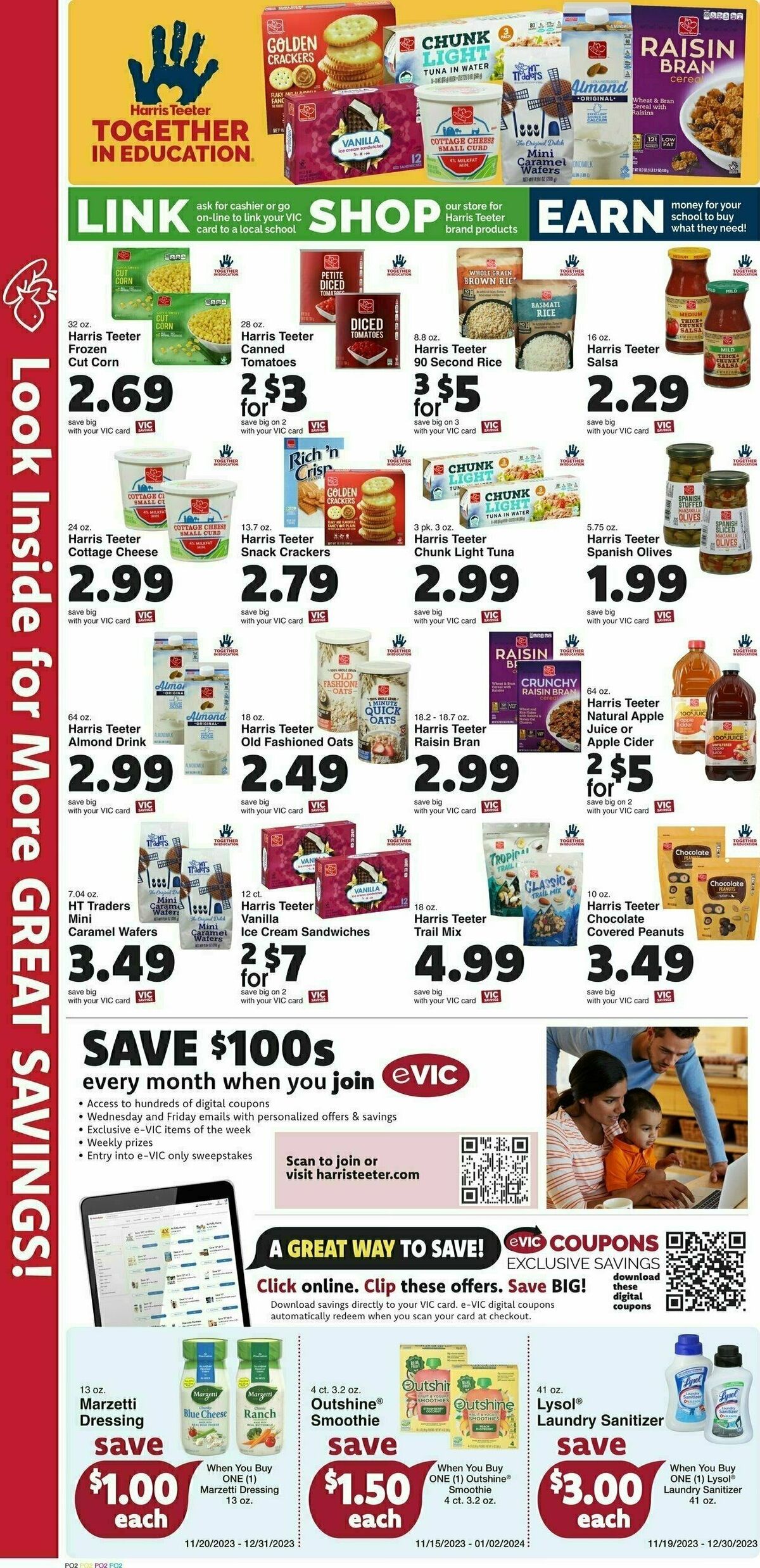 Harris Teeter Weekly Ad from December 13