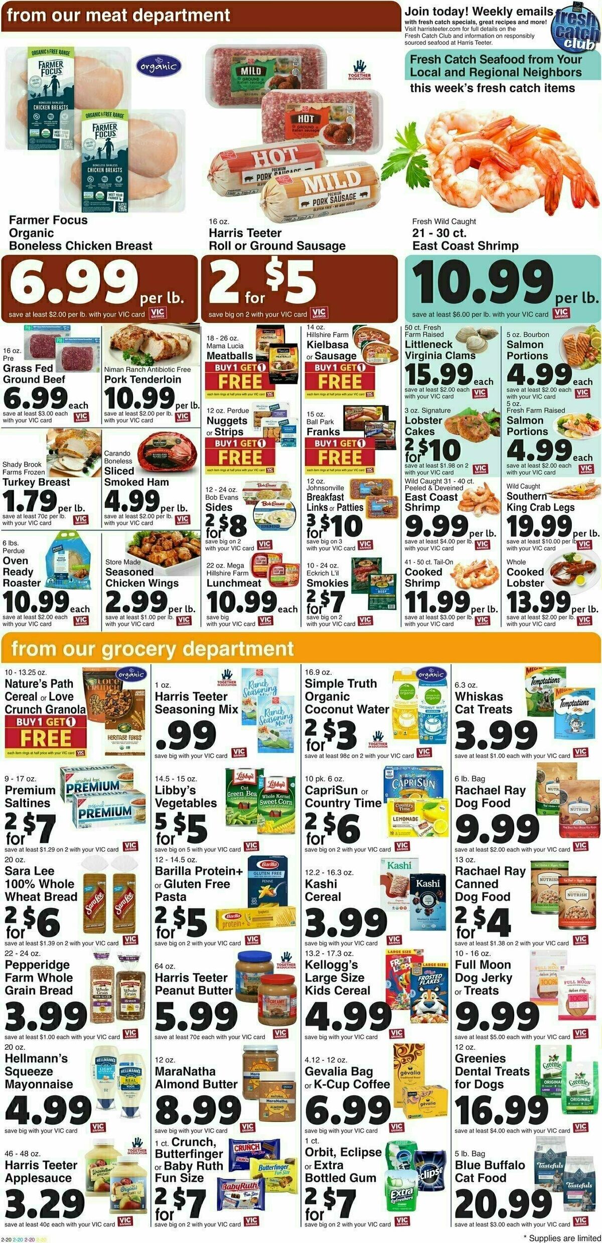 Harris Teeter Weekly Ad from December 27