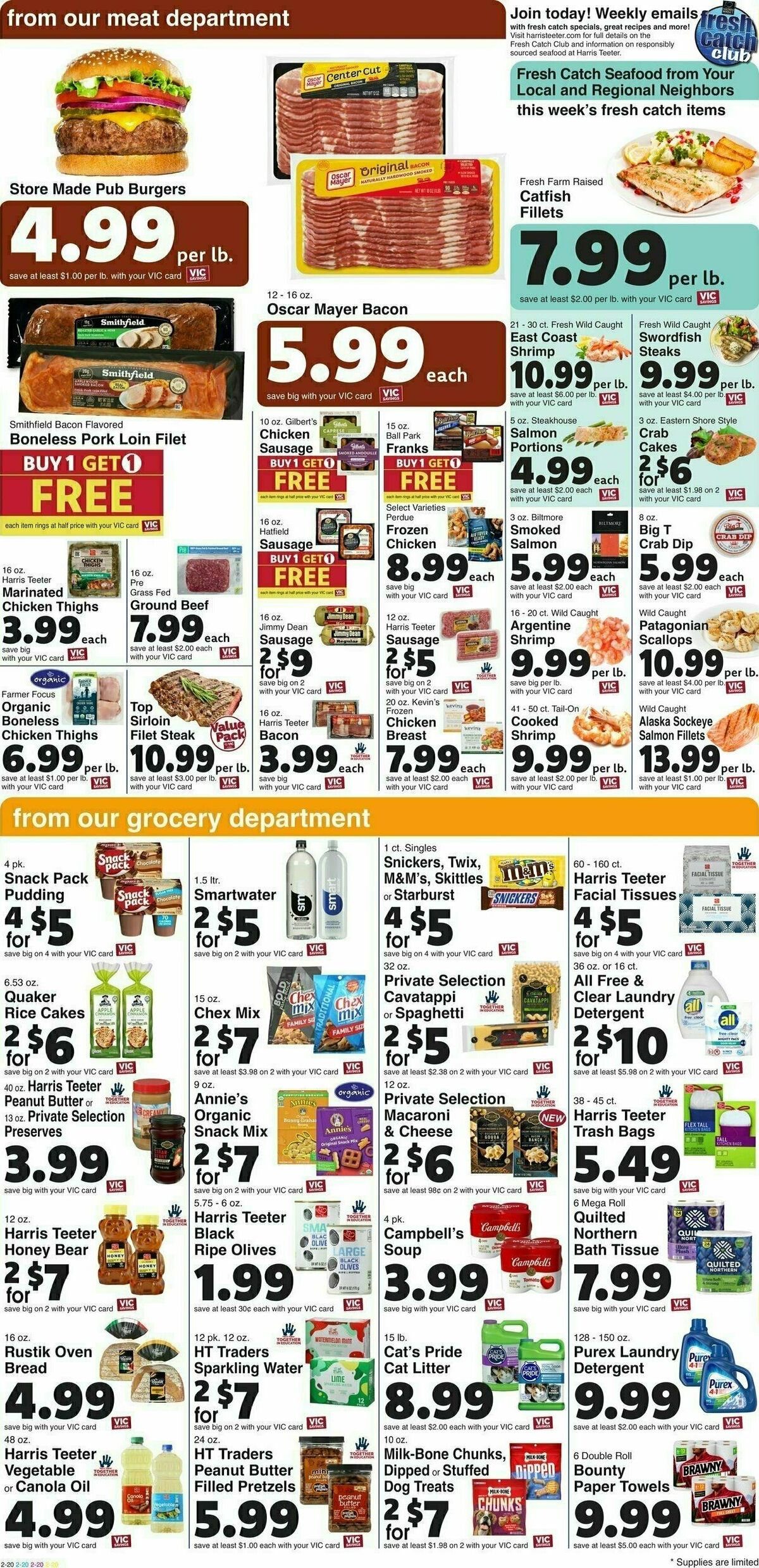 Harris Teeter Weekly Ad from January 17