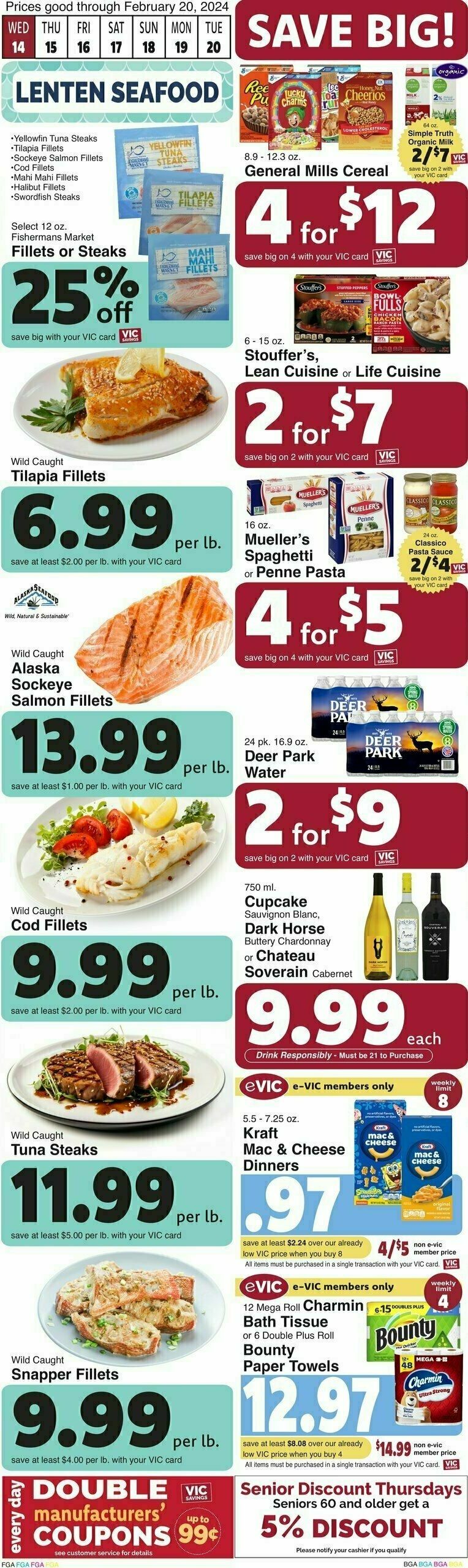 Harris Teeter Weekly Ad from February 14